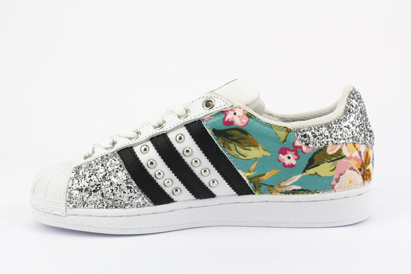 Adidas superstar dam glitter sale