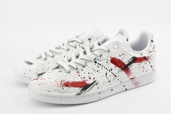 Adidas Stan Smith Red Black Vernice BalloDaSola