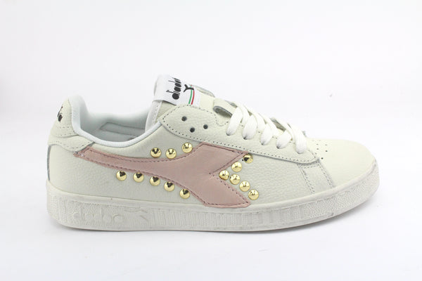 Diadora game l cheap high donna oro