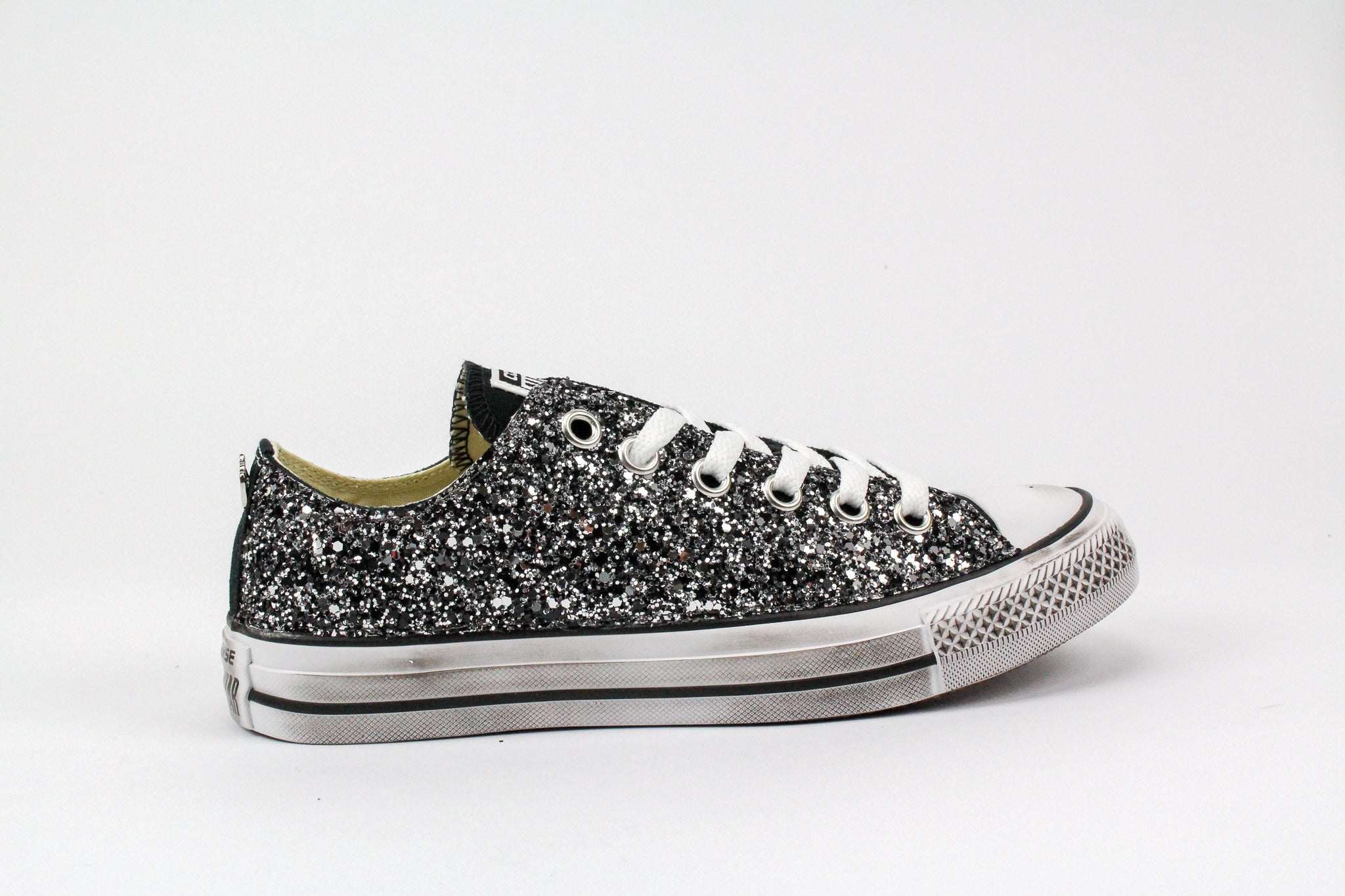 Converse store brillantini nere