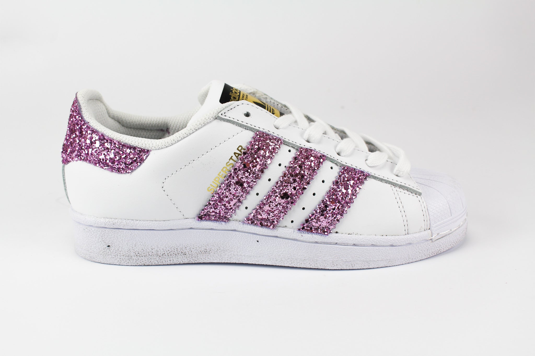 Adidas personalizzate glitter on sale