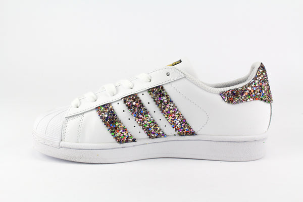 Adidas superstar outlet glitter argento prezzo