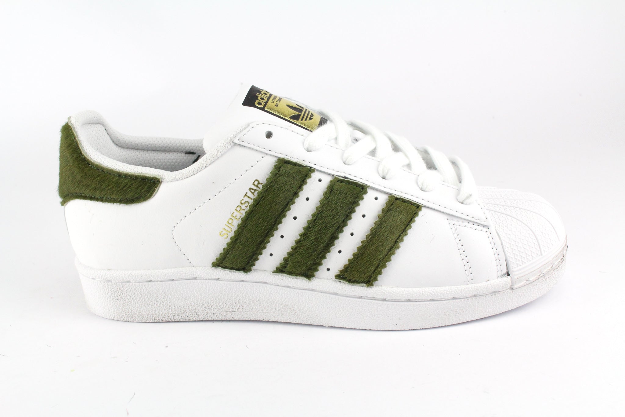 Adidas superstar en verde online