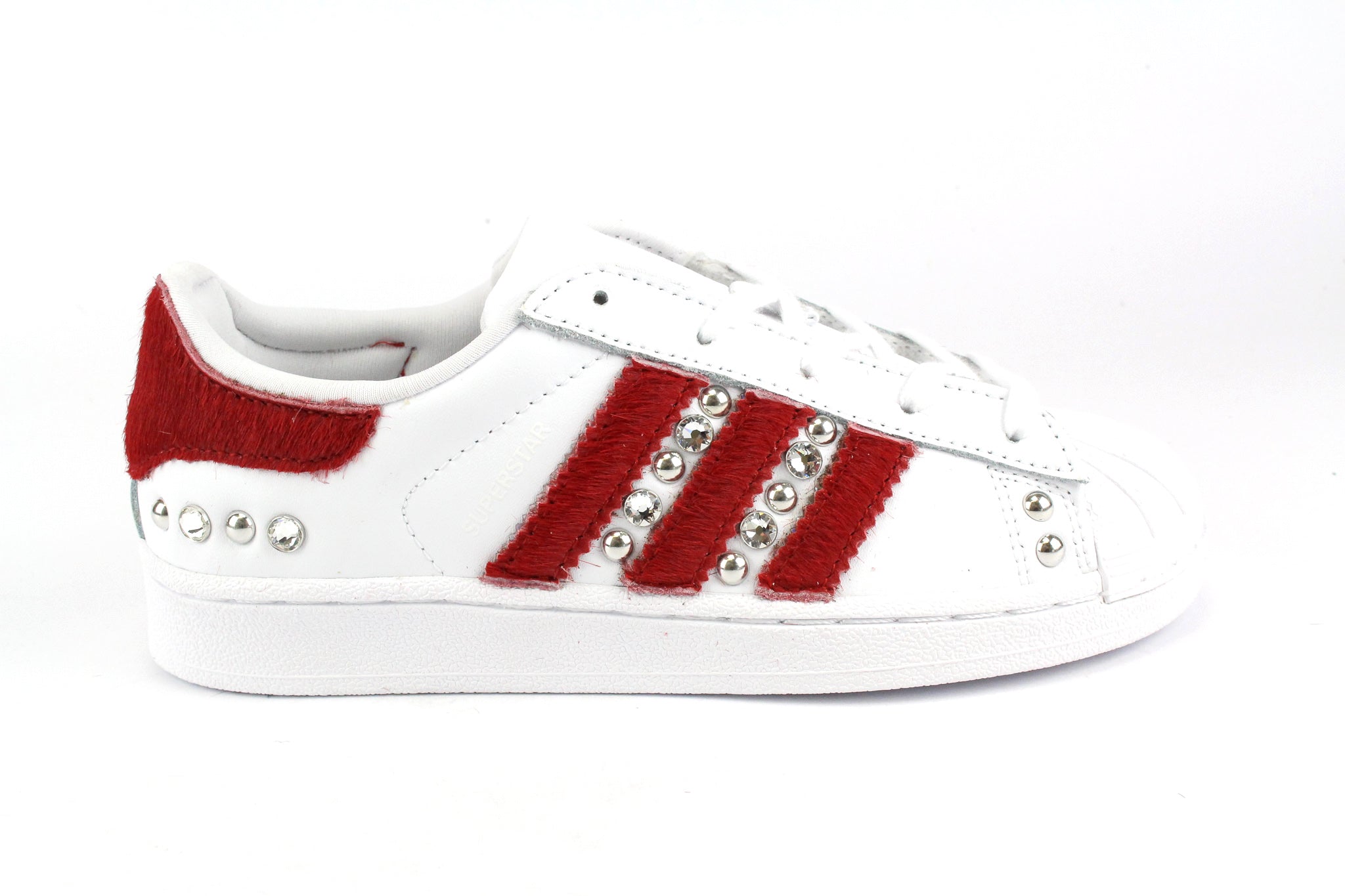 Adidas Superstar J Red Horse Strass