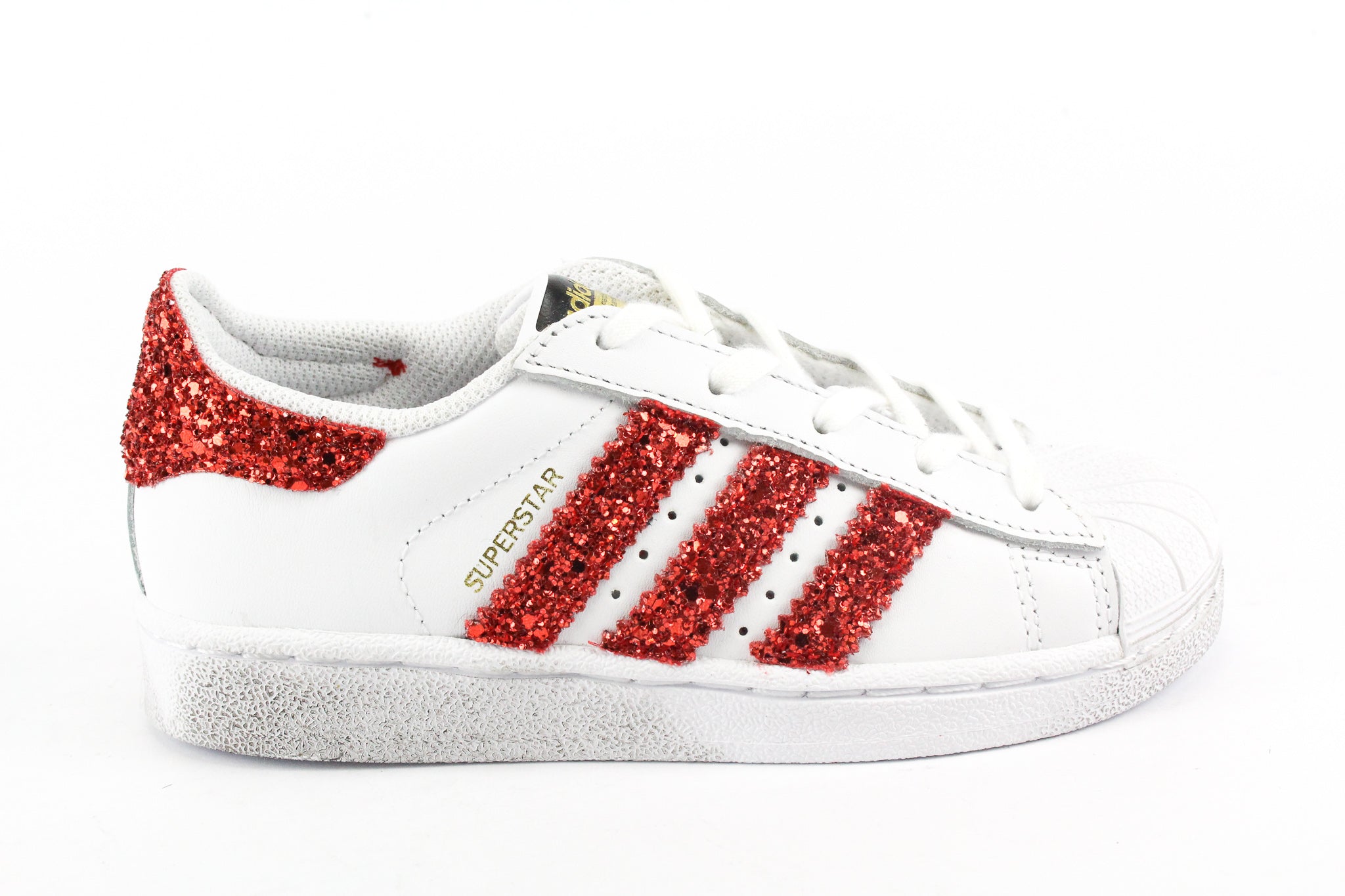 Adidas superstar in red hotsell