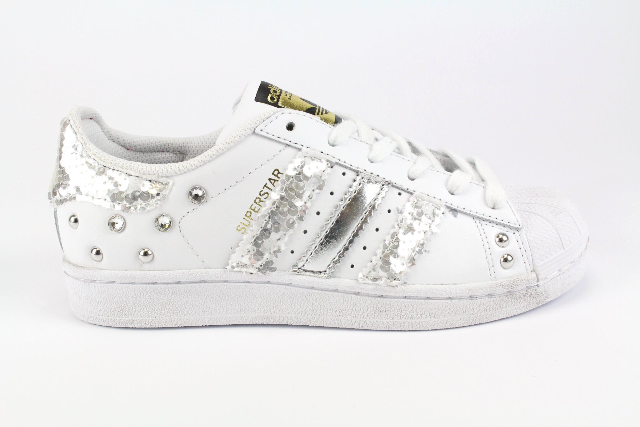 Adidas superstar glitter silver portugal best sale