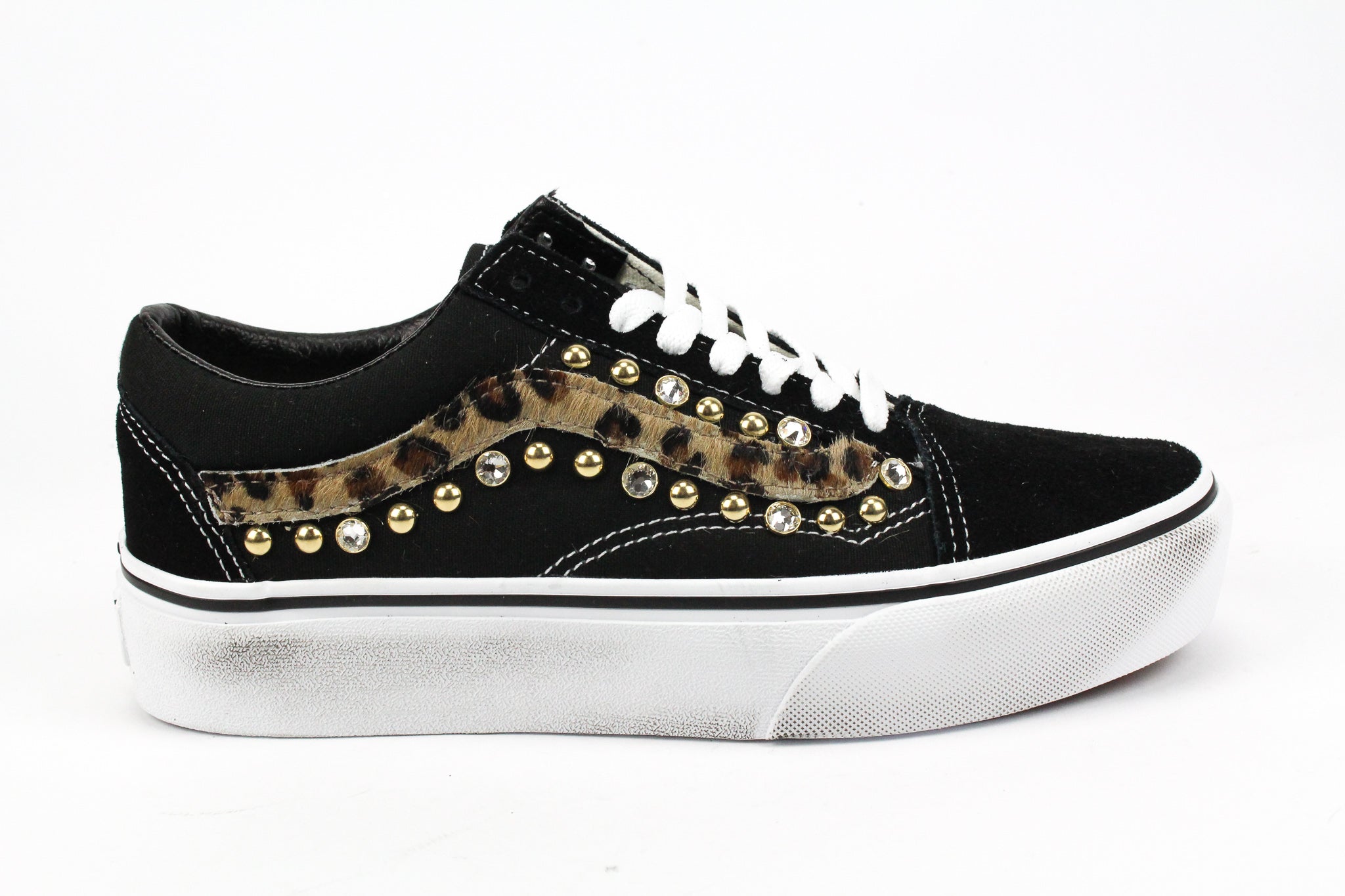 Vans Old Skool Custom Spotted Horse Studs