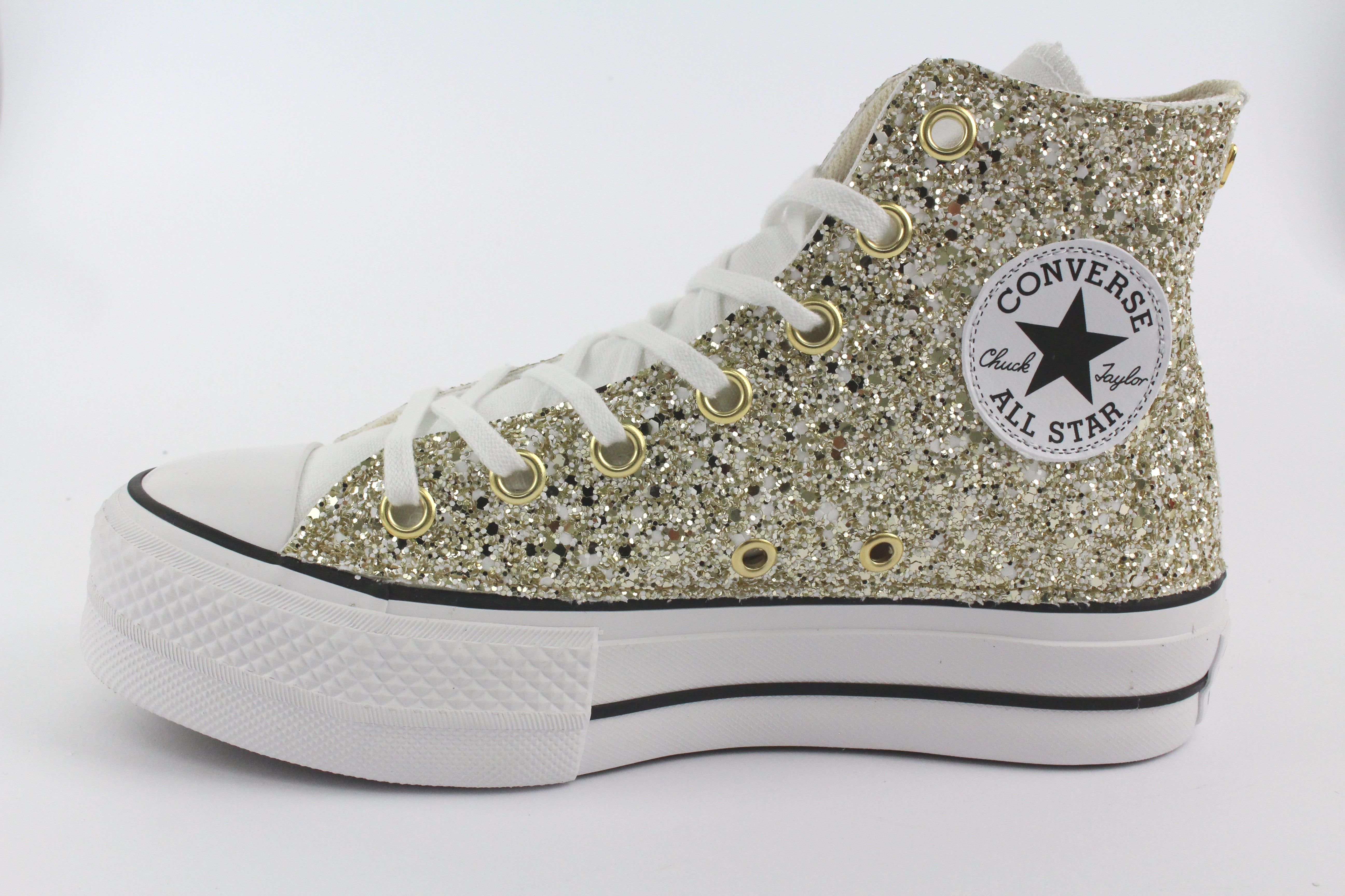 Converse 39.5 gold hotsell