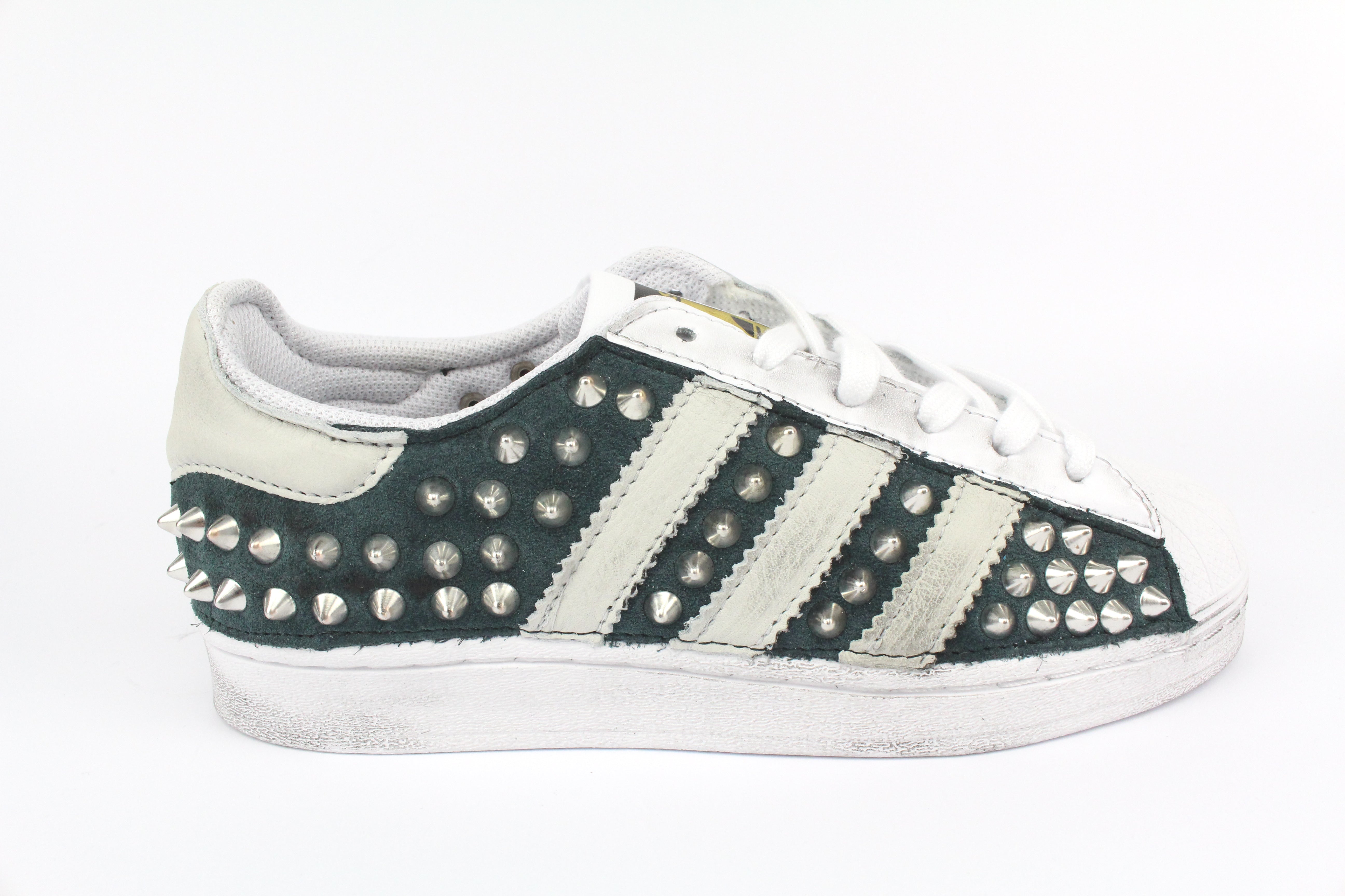 Adidas Superstar Total Camoscio & Borchie