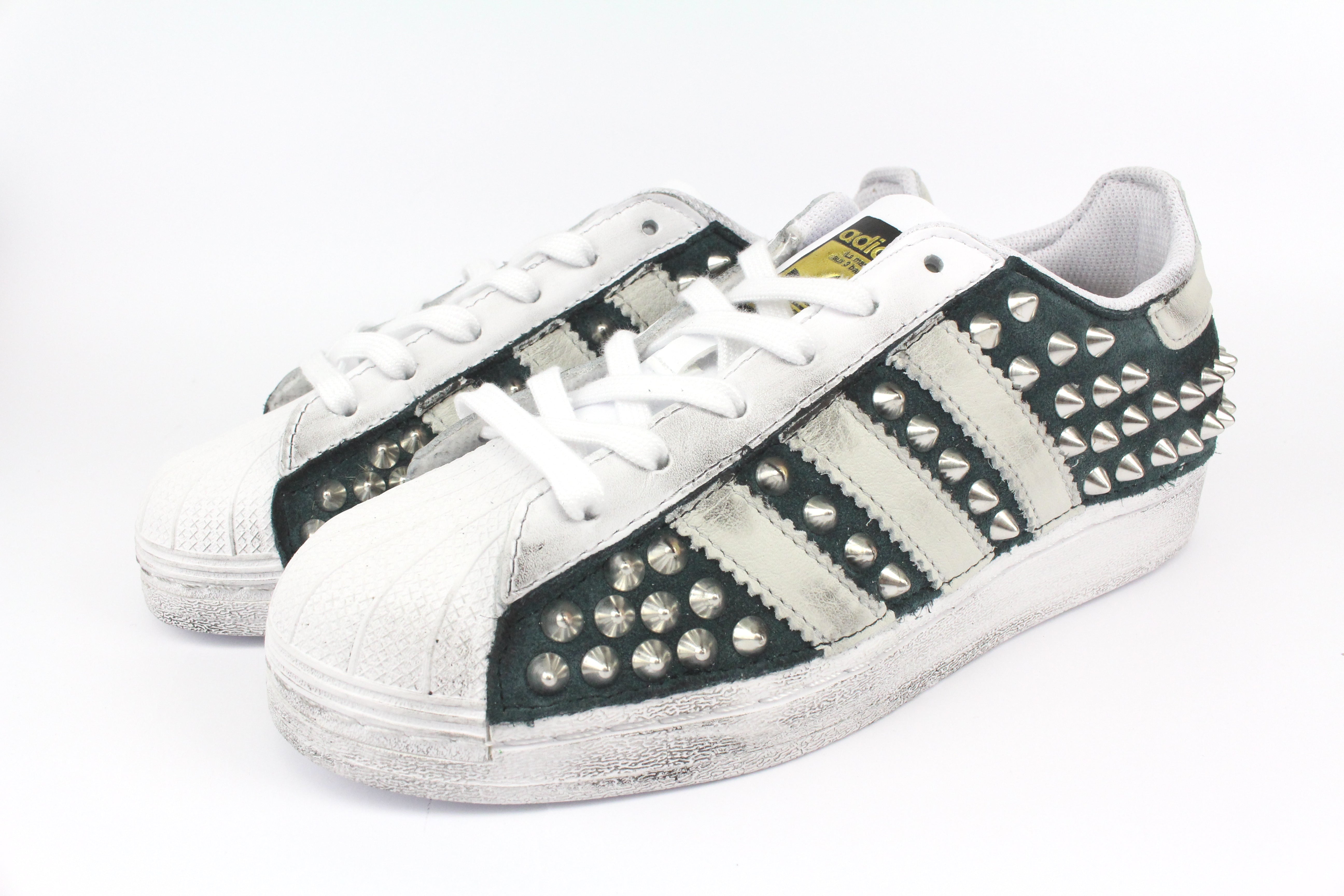 Adidas Superstar Total Camoscio & Borchie