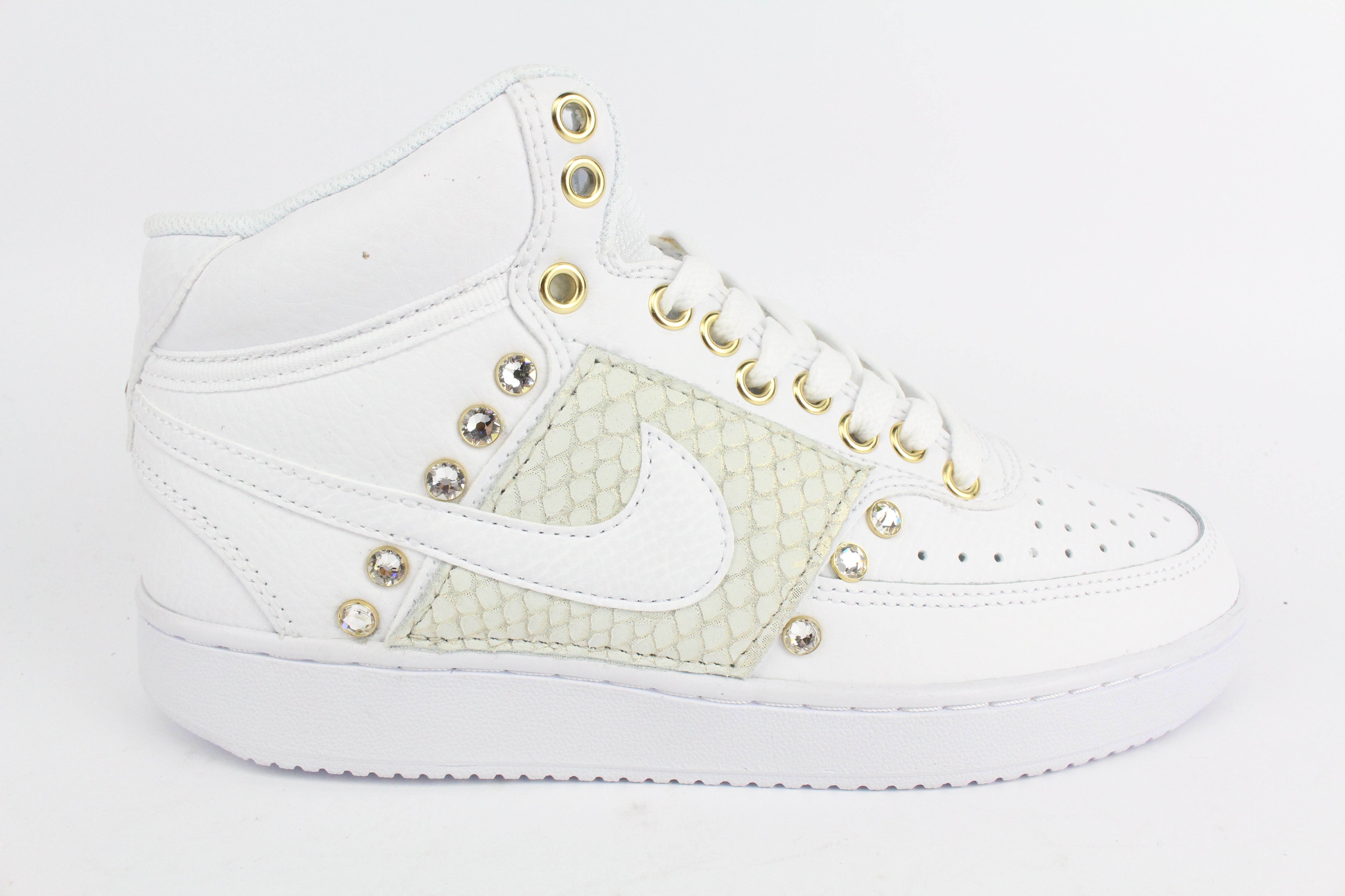 Nike Court Vision MID Pitone & Strass