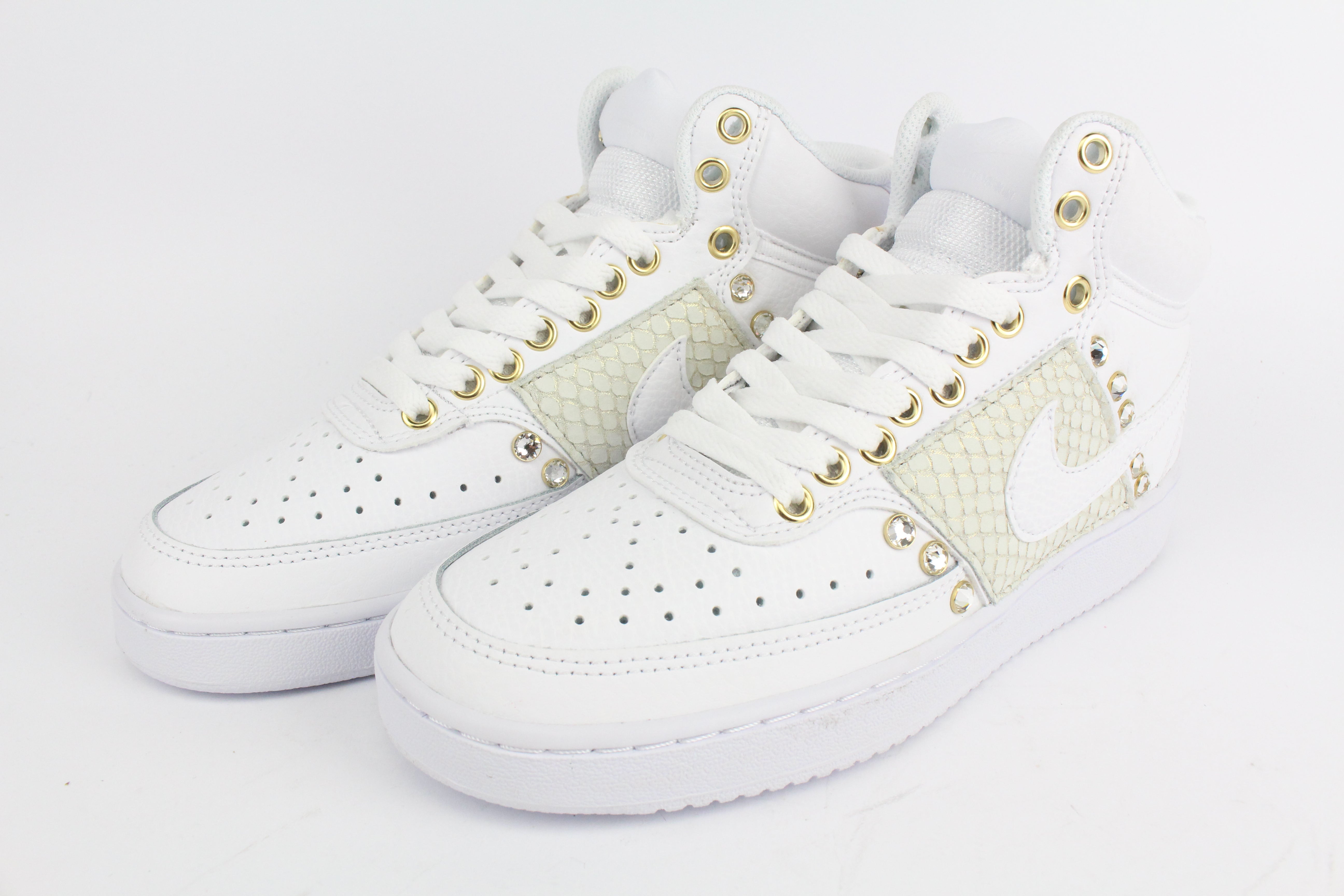 Nike Court Vision MID Pitone & Strass