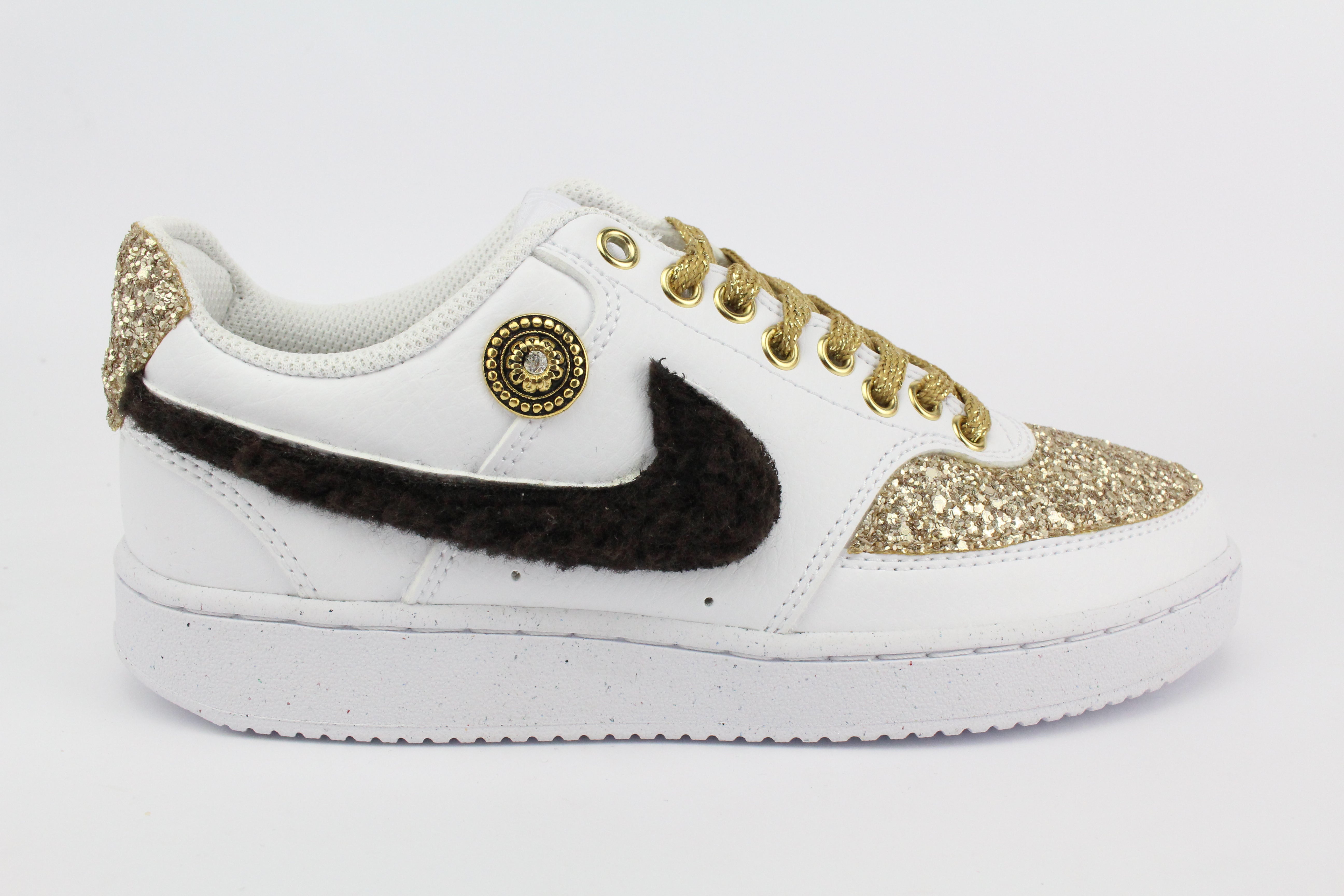 Nike Court Vision Low Glitter & Lamb