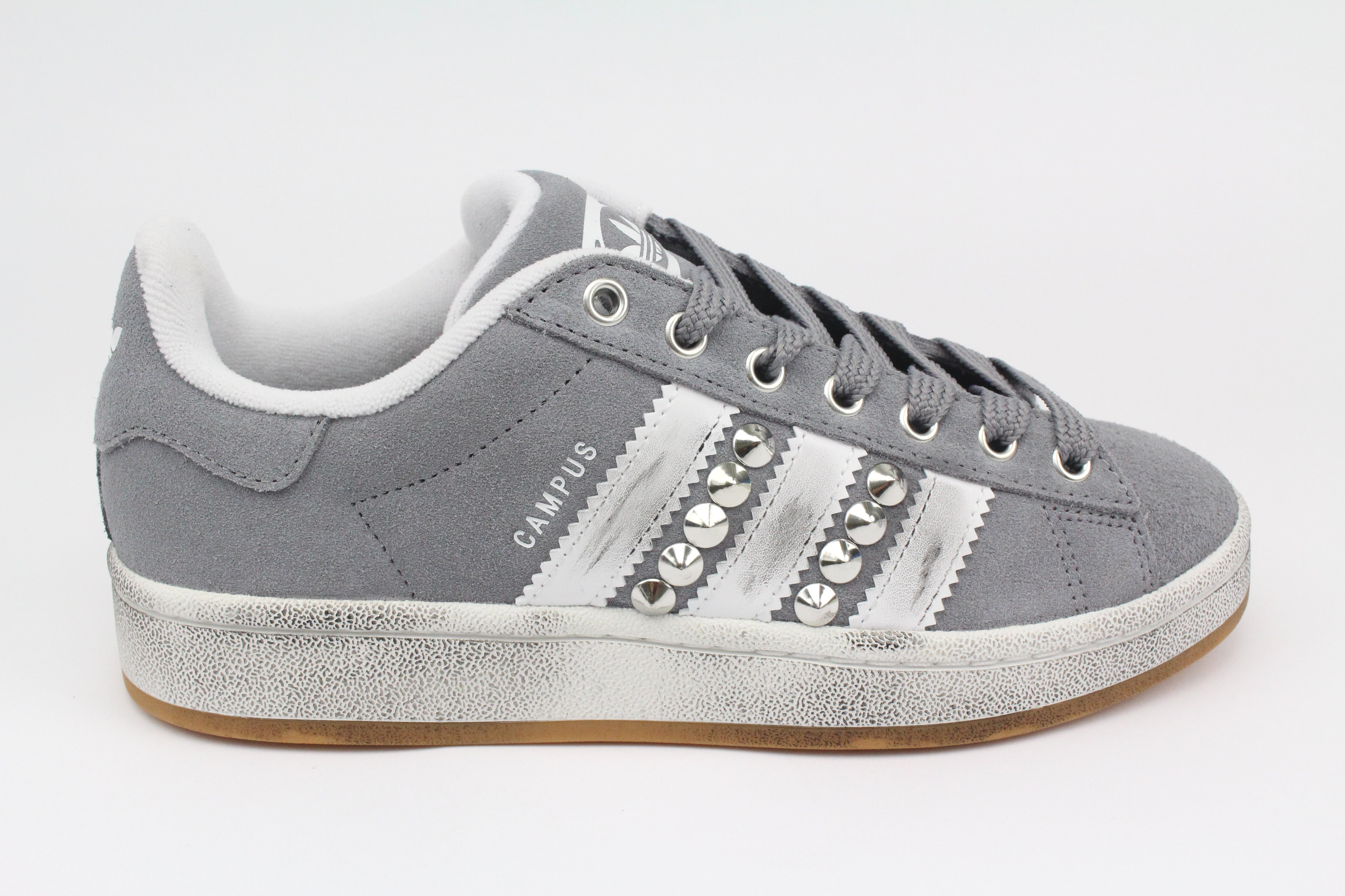 Adidas Campus Grey Borchie