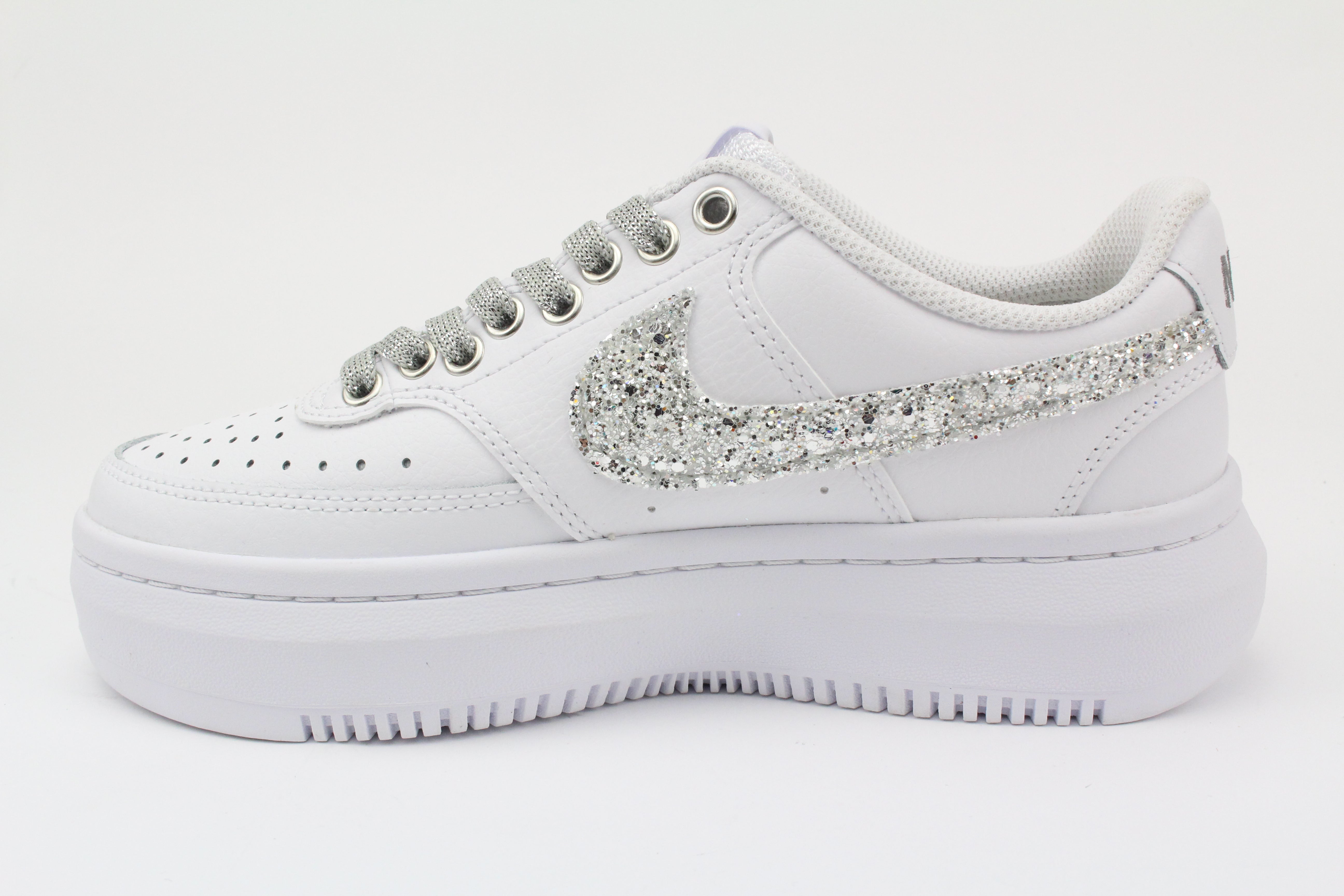 Nike Court Vision Low Platform Total Strass