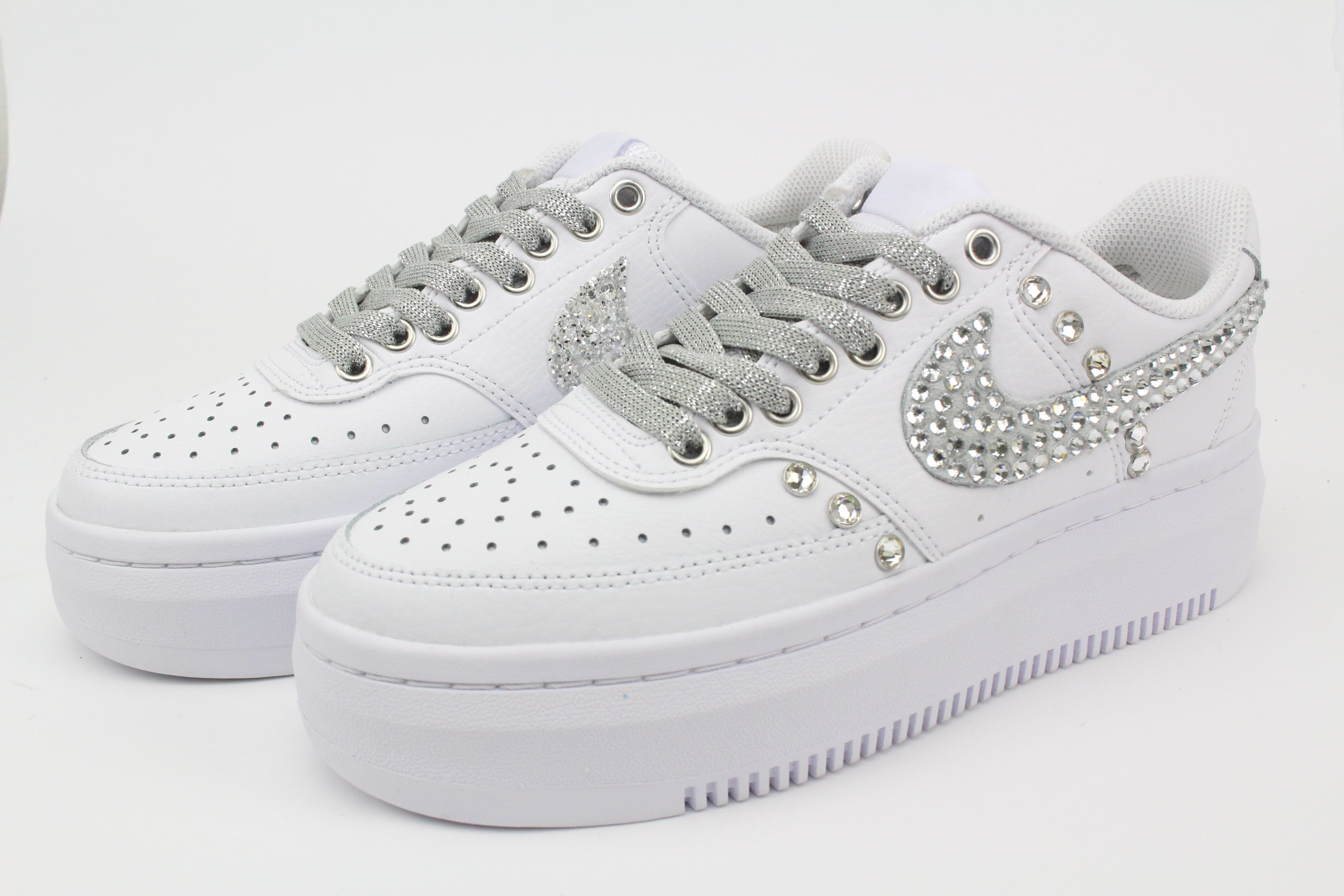 Nike Court Vision Low Platform Total Strass