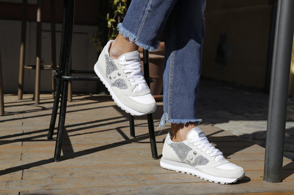 Saucony Jazz White Custom – Ballo Da Sola