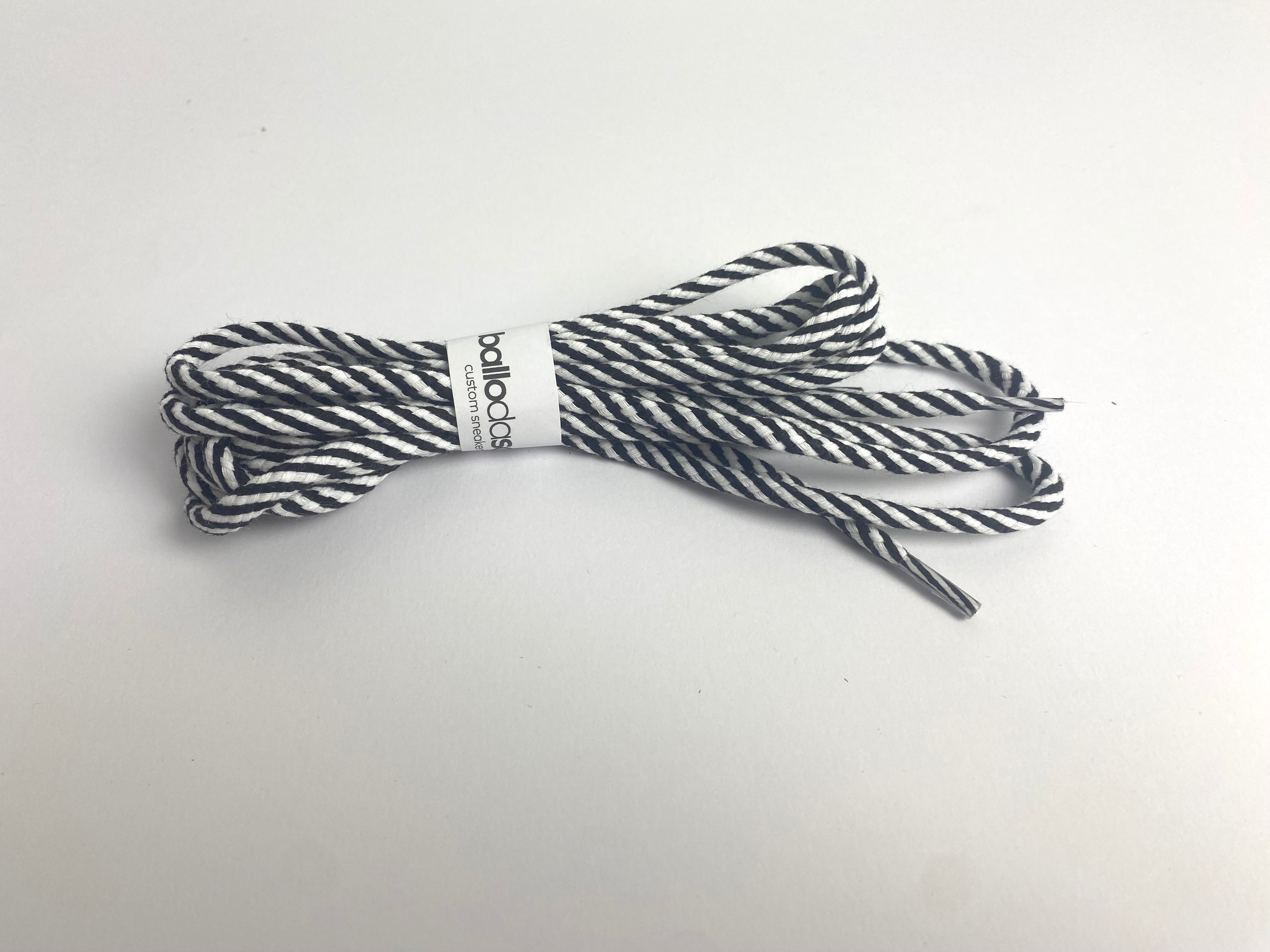 SILVER TUBULAR LACES 125 CM