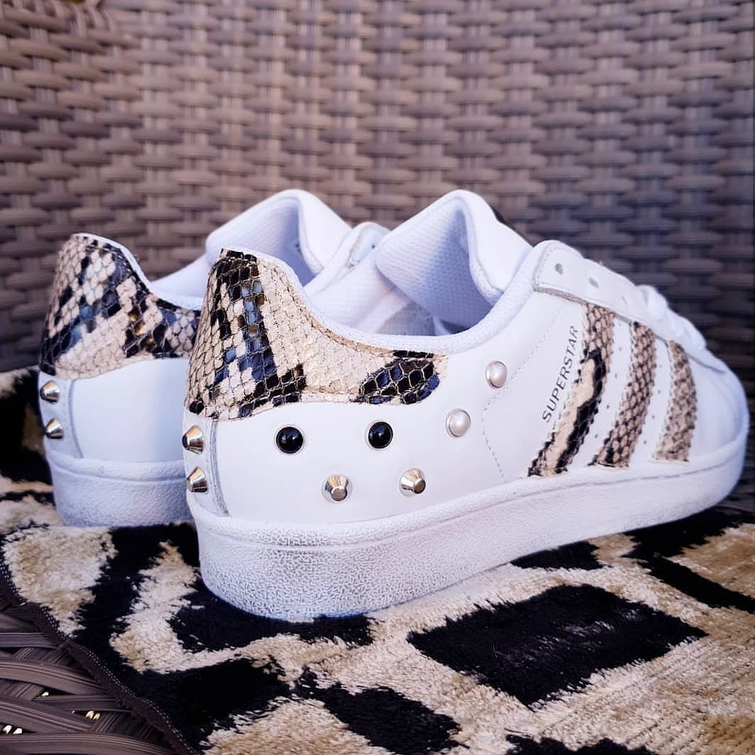 Adidas Superstar Pitone Borchie