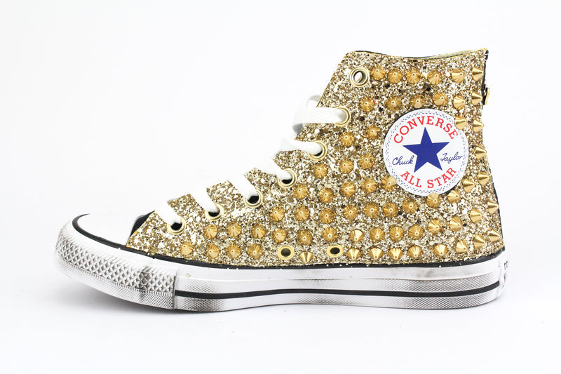 Converse borchie cheap gialle