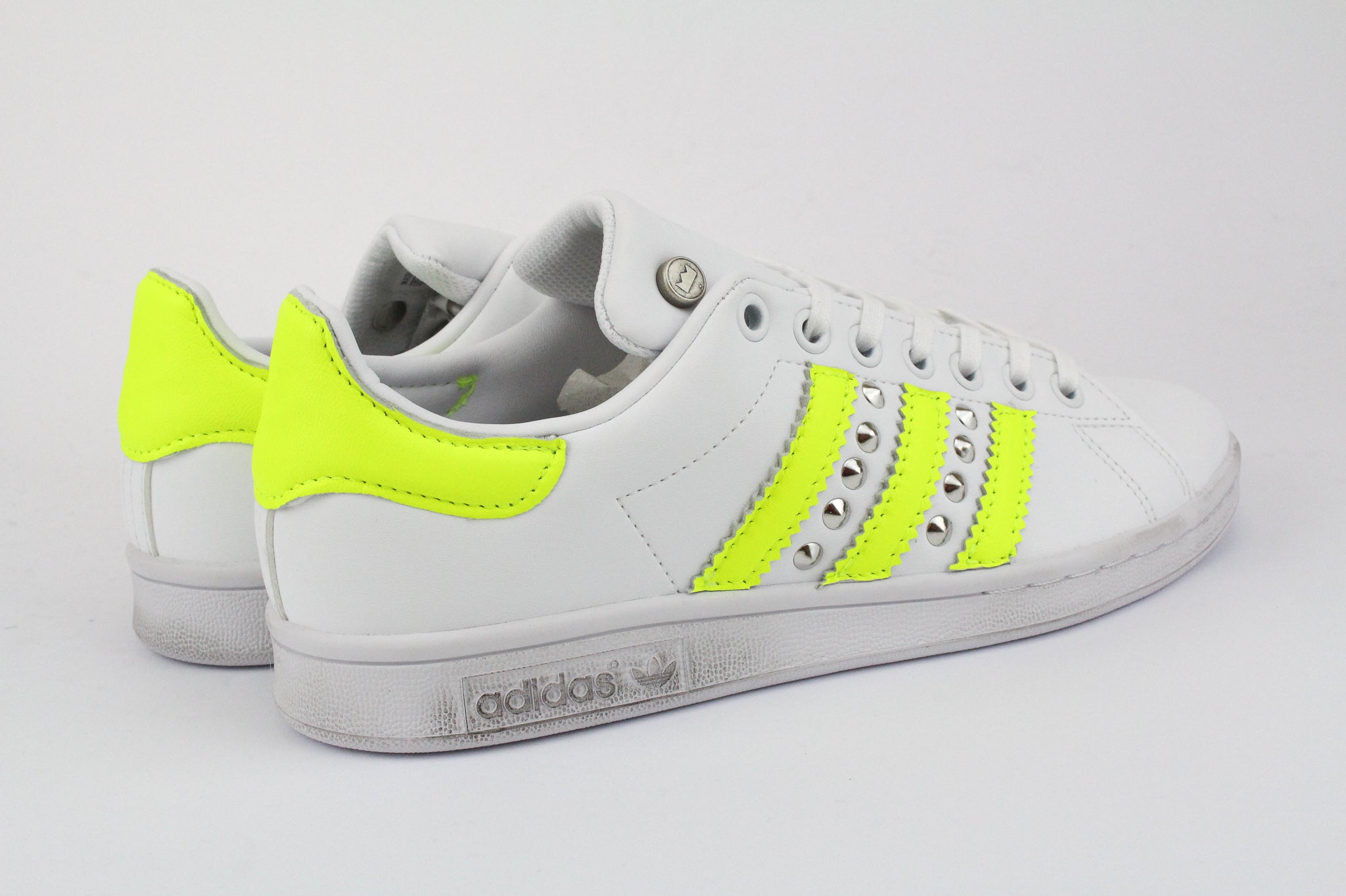 Adidas Stan Smith Yellow Fluo Borchie