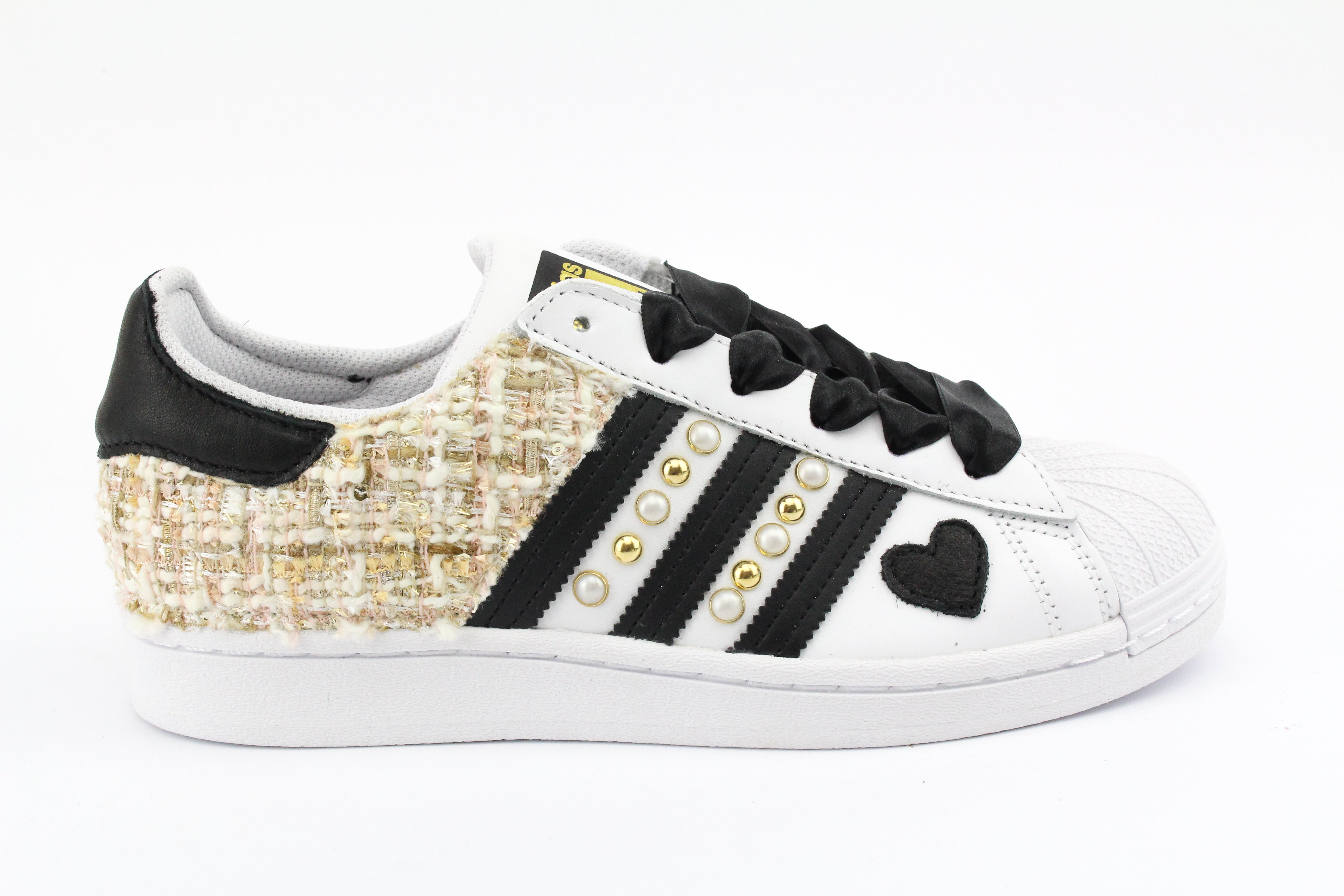 Adidas Superstar Gold Boucle Perle Cuore