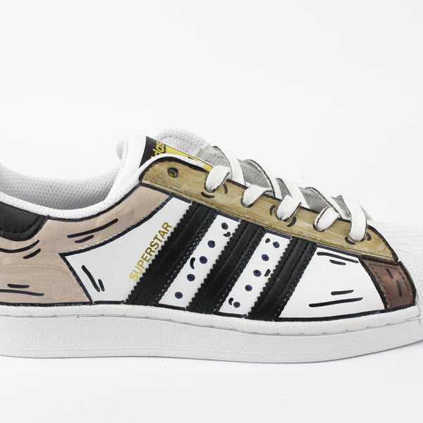 Adidas superstar cheap star wars bianche