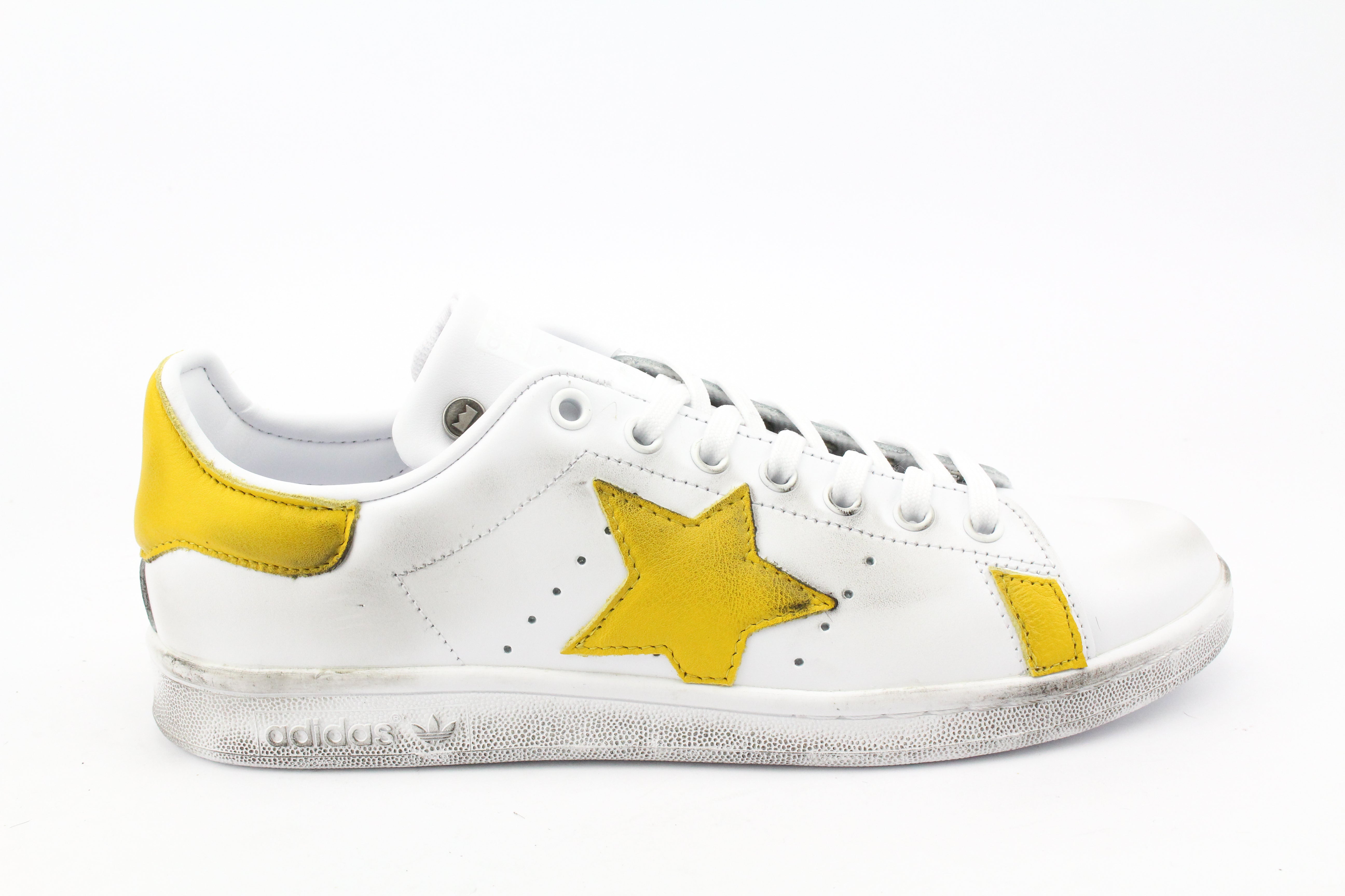 Adidas Stan Smith Star Yellow Leather