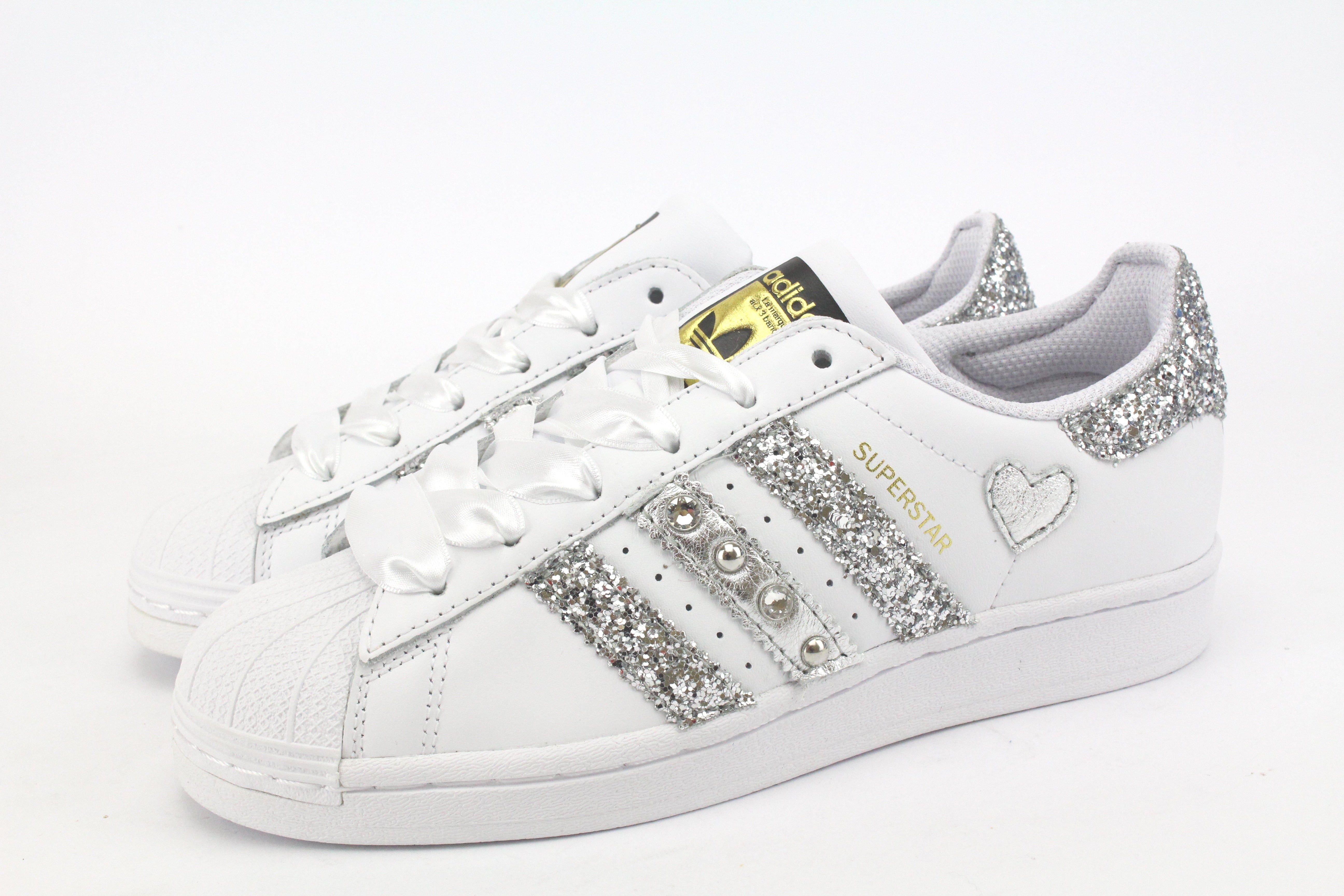 Adidas superstar silber glitzer 36 on sale