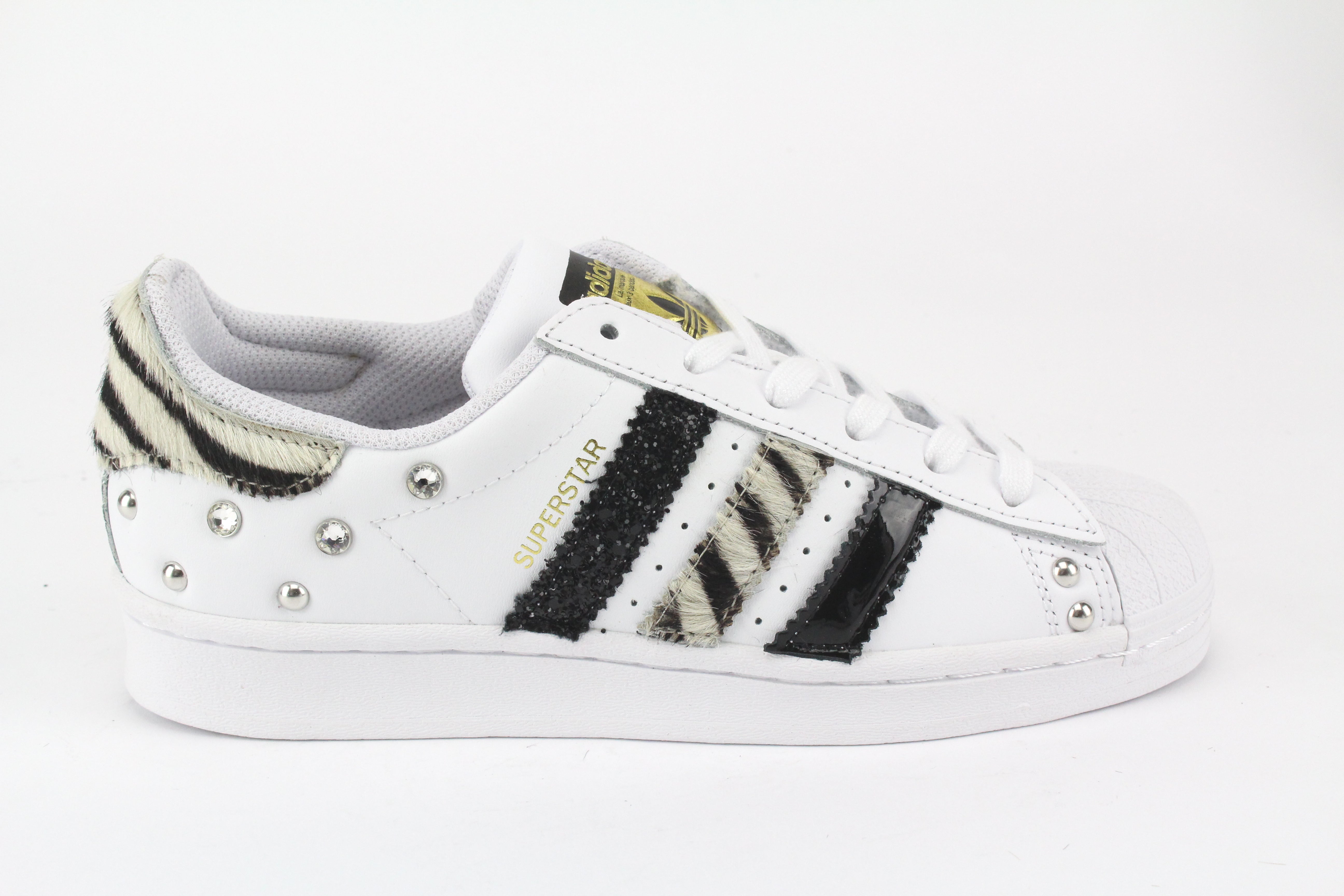 Adidas superstar zebrate online