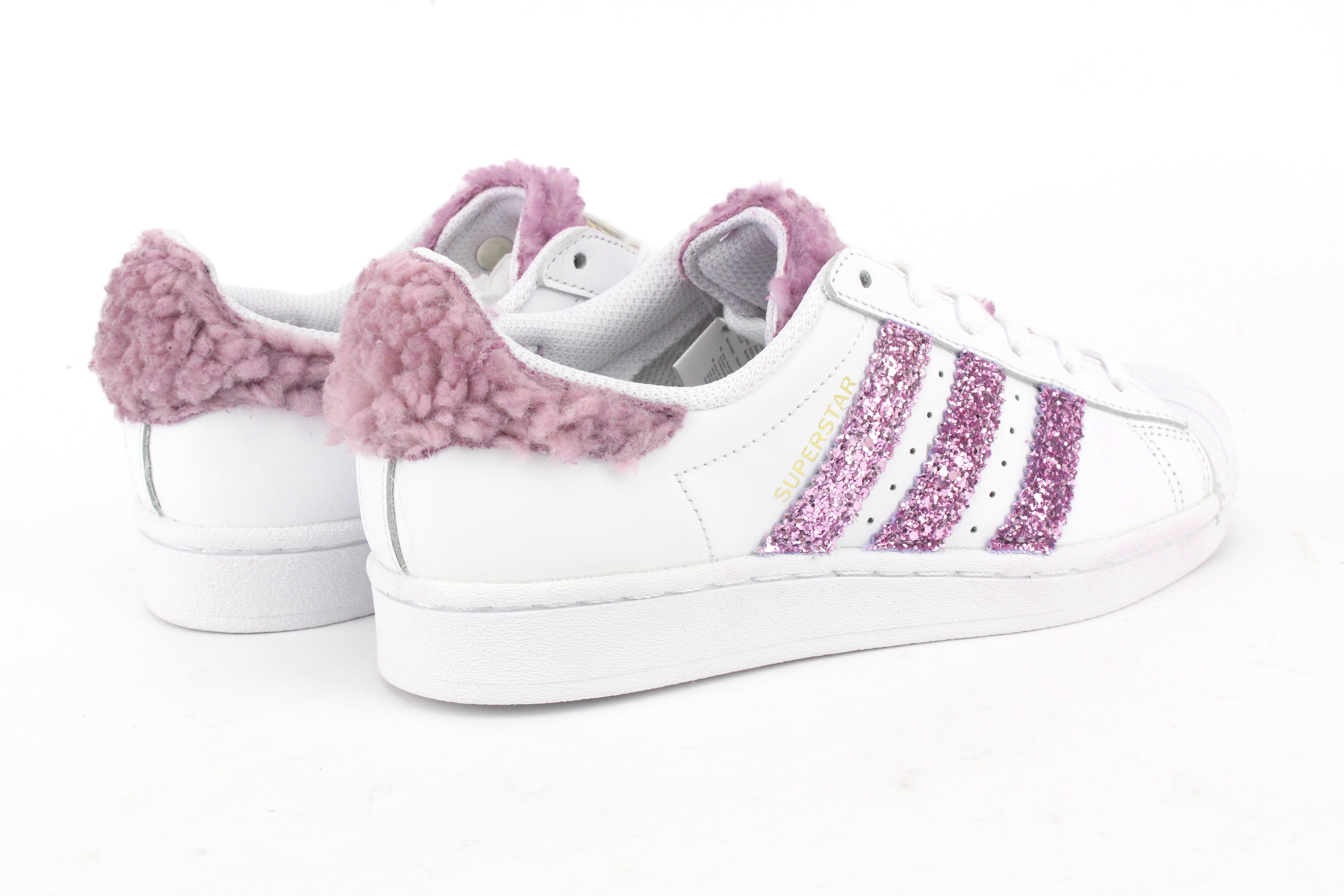 Adidas superstar rosa muster online