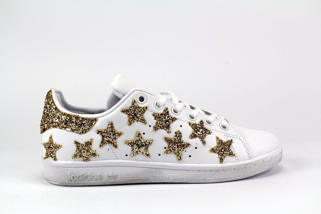 Stan smith hot sale scritta oro