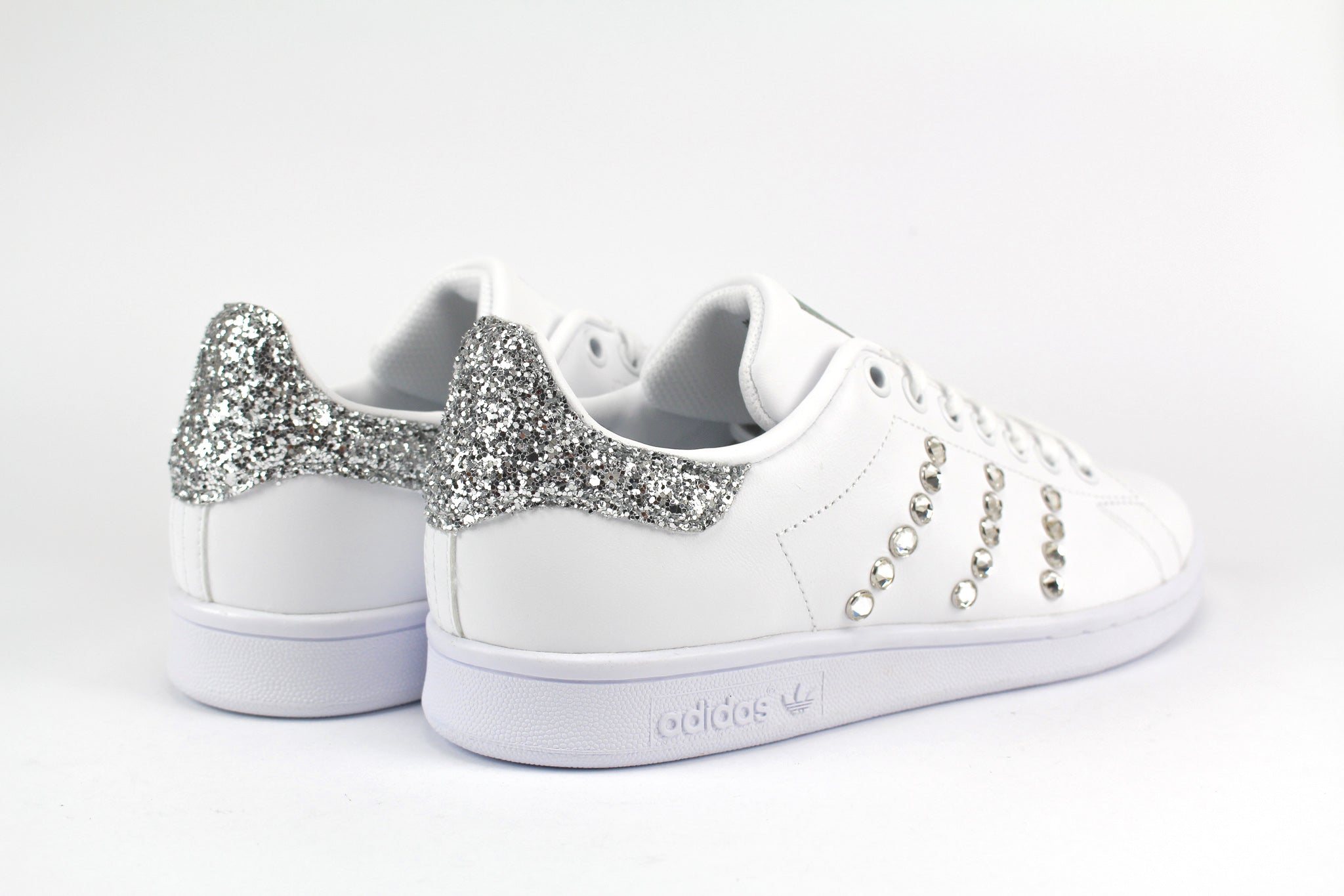 Adidas Stan Smith Strass &amp; Silver Glitter