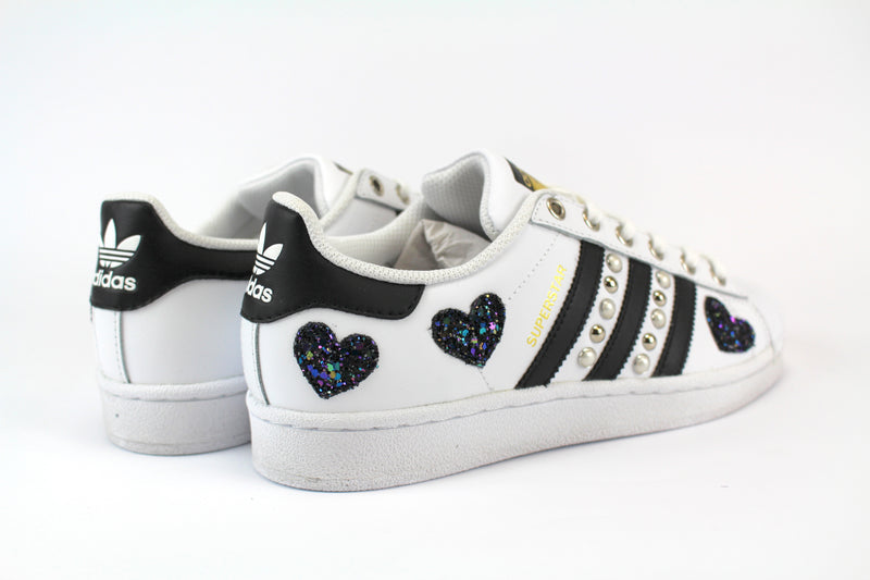 Adidas superstar white outlet iris