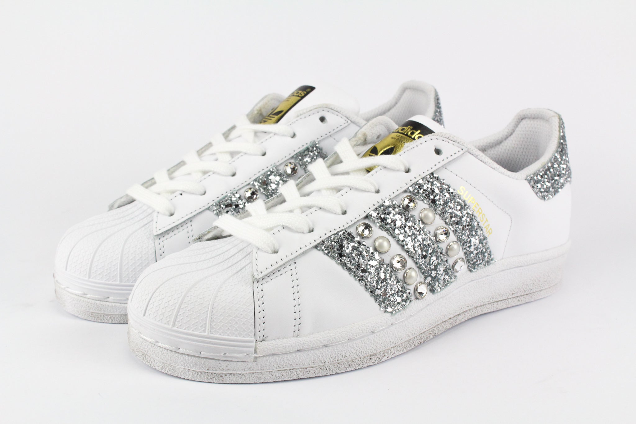 Adidas superstar ii silver best sale