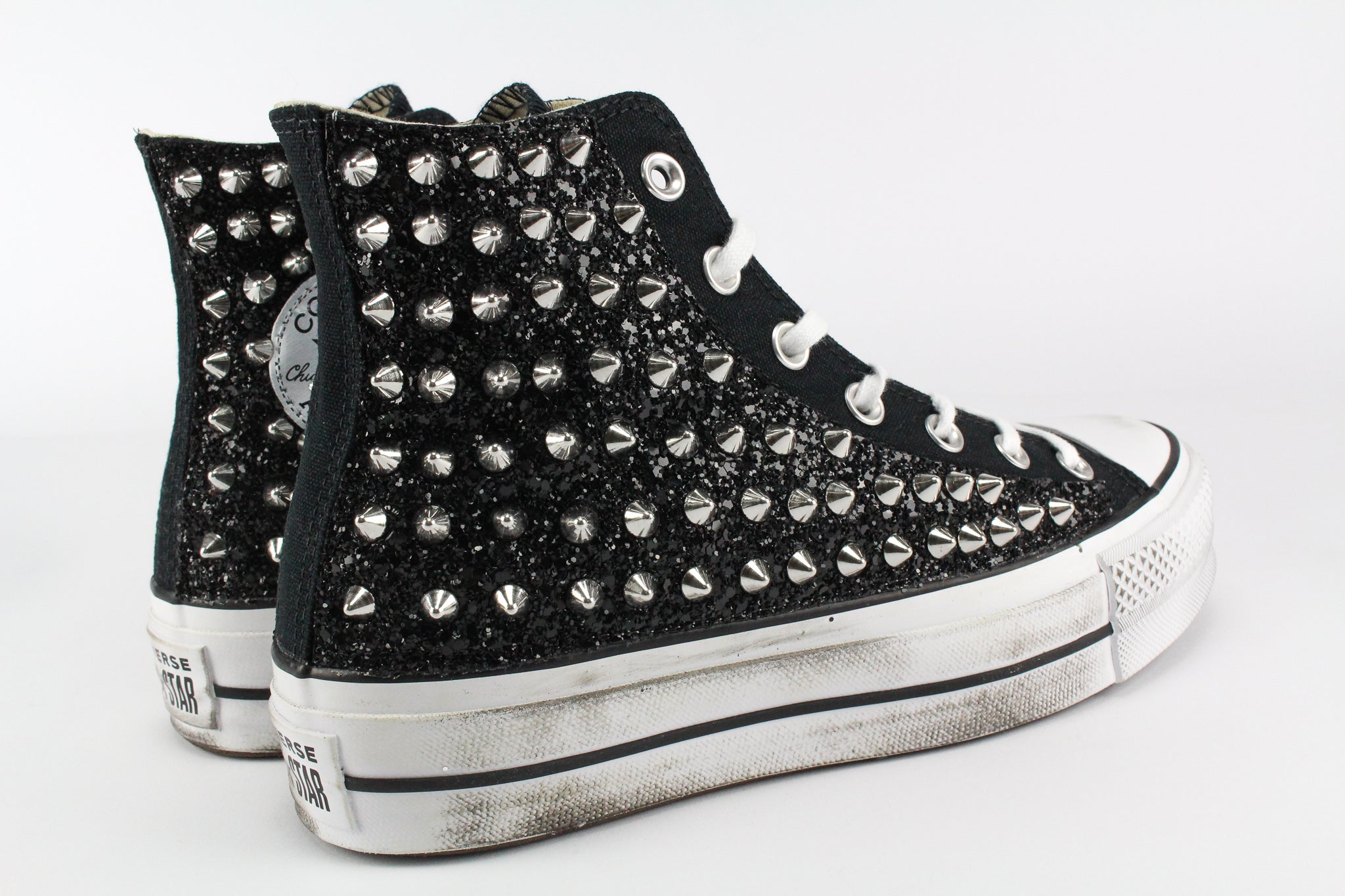 All star nere glitter borchie hotsell