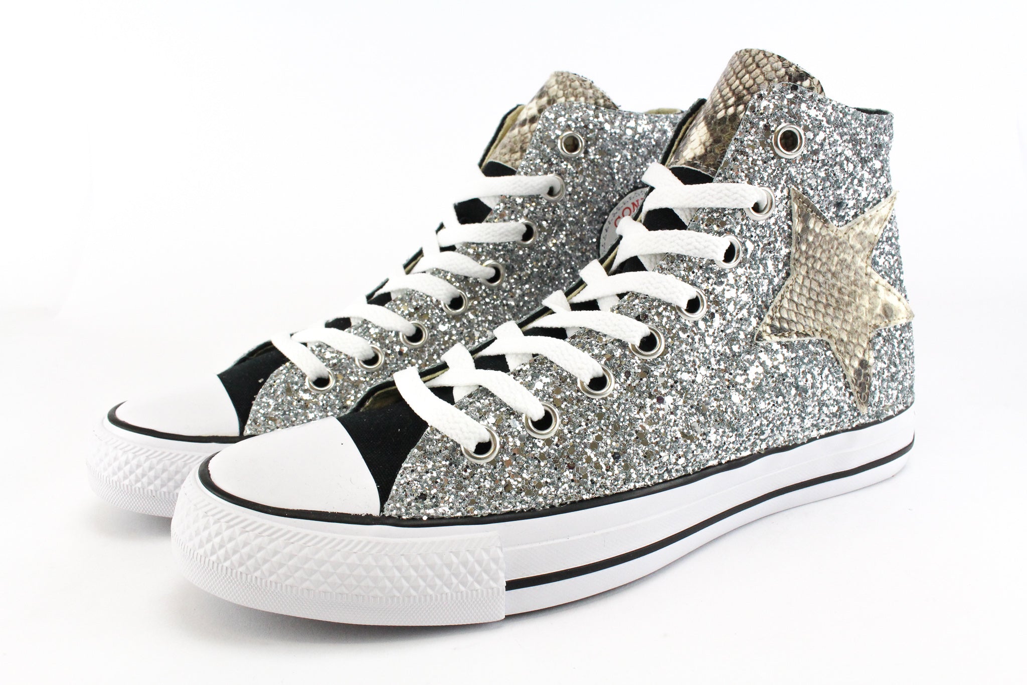 Converse All Star Glitter Stella Python