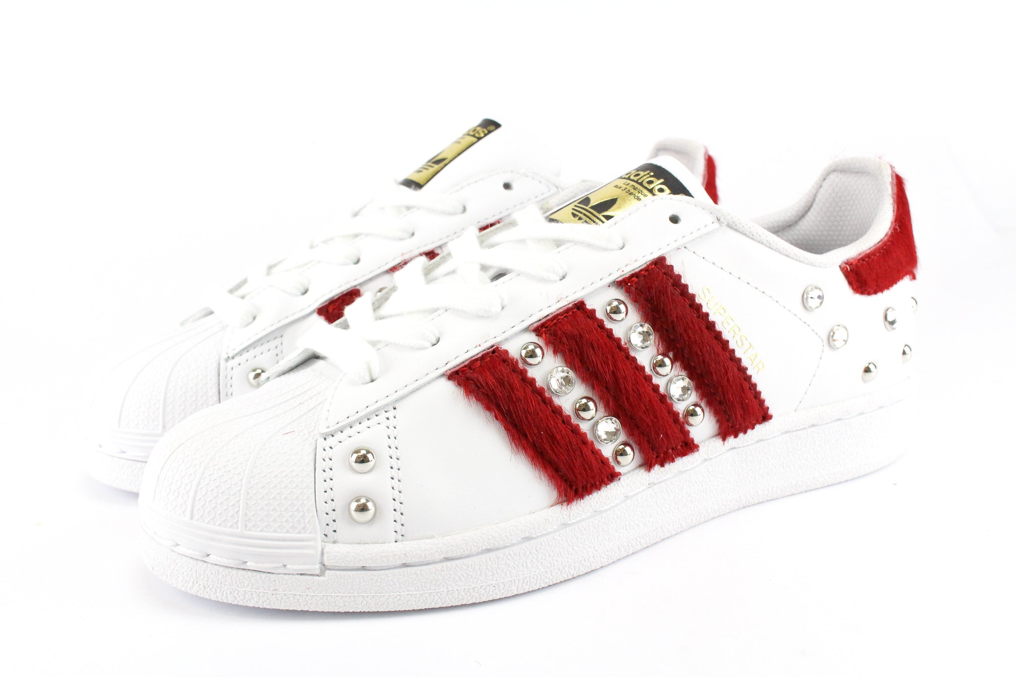 Adidas Superstar Cavallino Rosso Strass