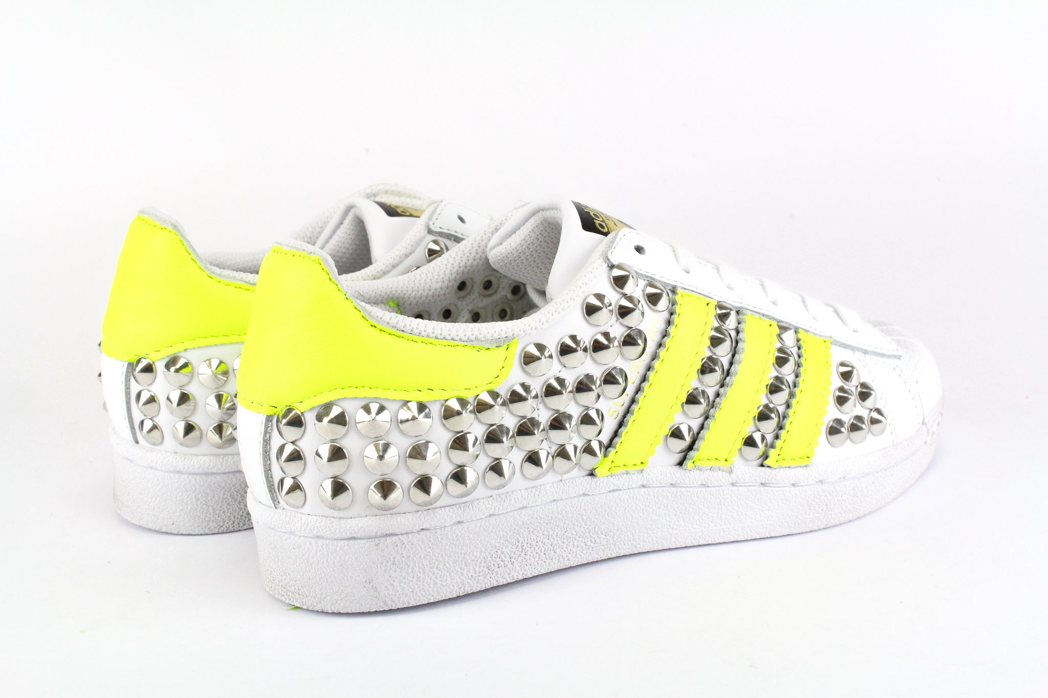 Adidas Superstar Total Borchie Giallo Fluo