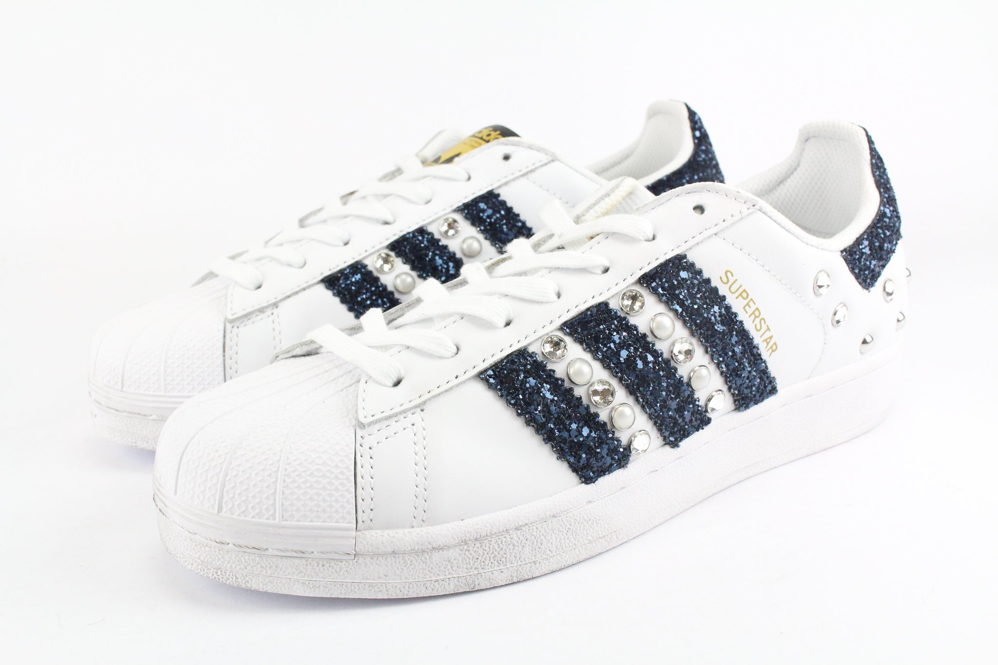 Adidas superstar blue navy best sale