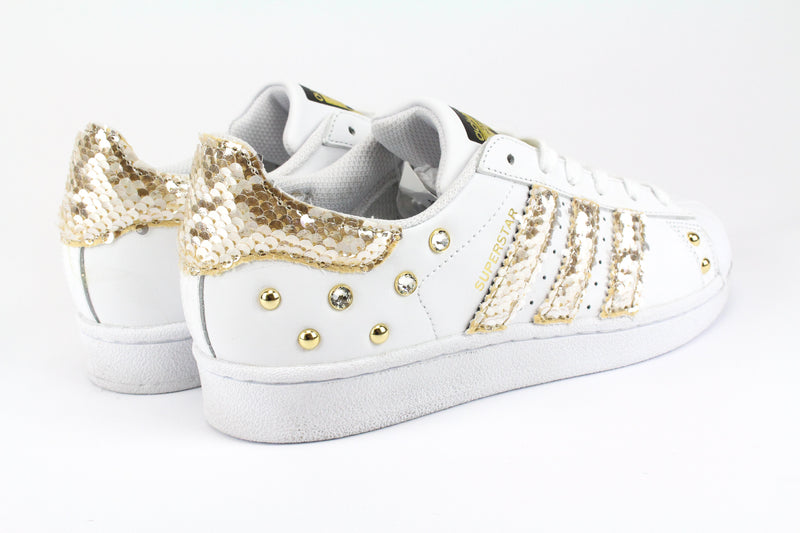 Adidas superstar clearance glitter paillette