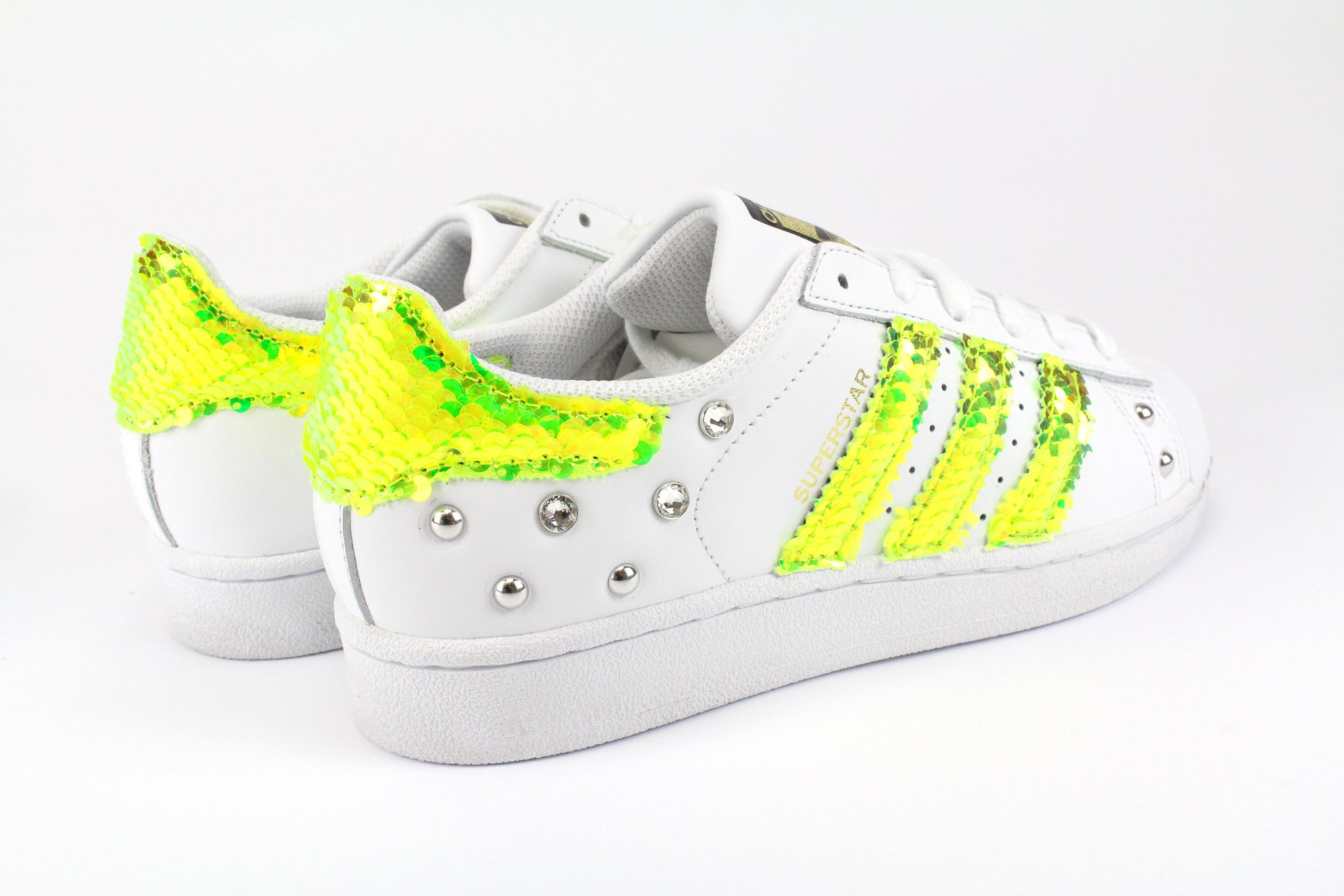 Adidas paillette fashion superstar