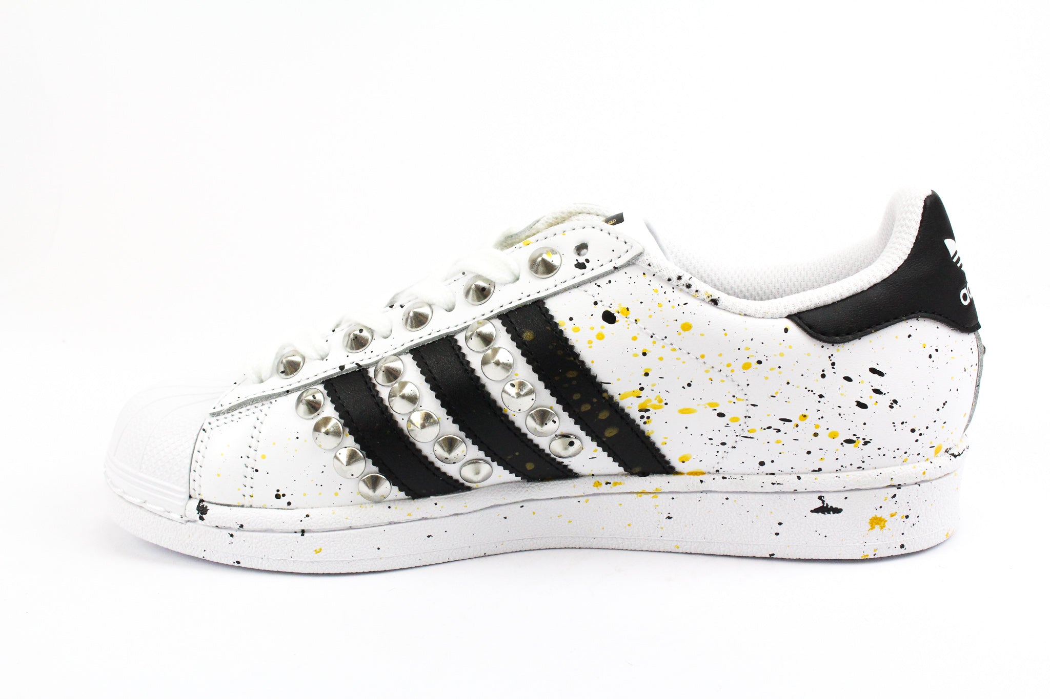 Adidas Superstar Silver Borchie Vernice Gold