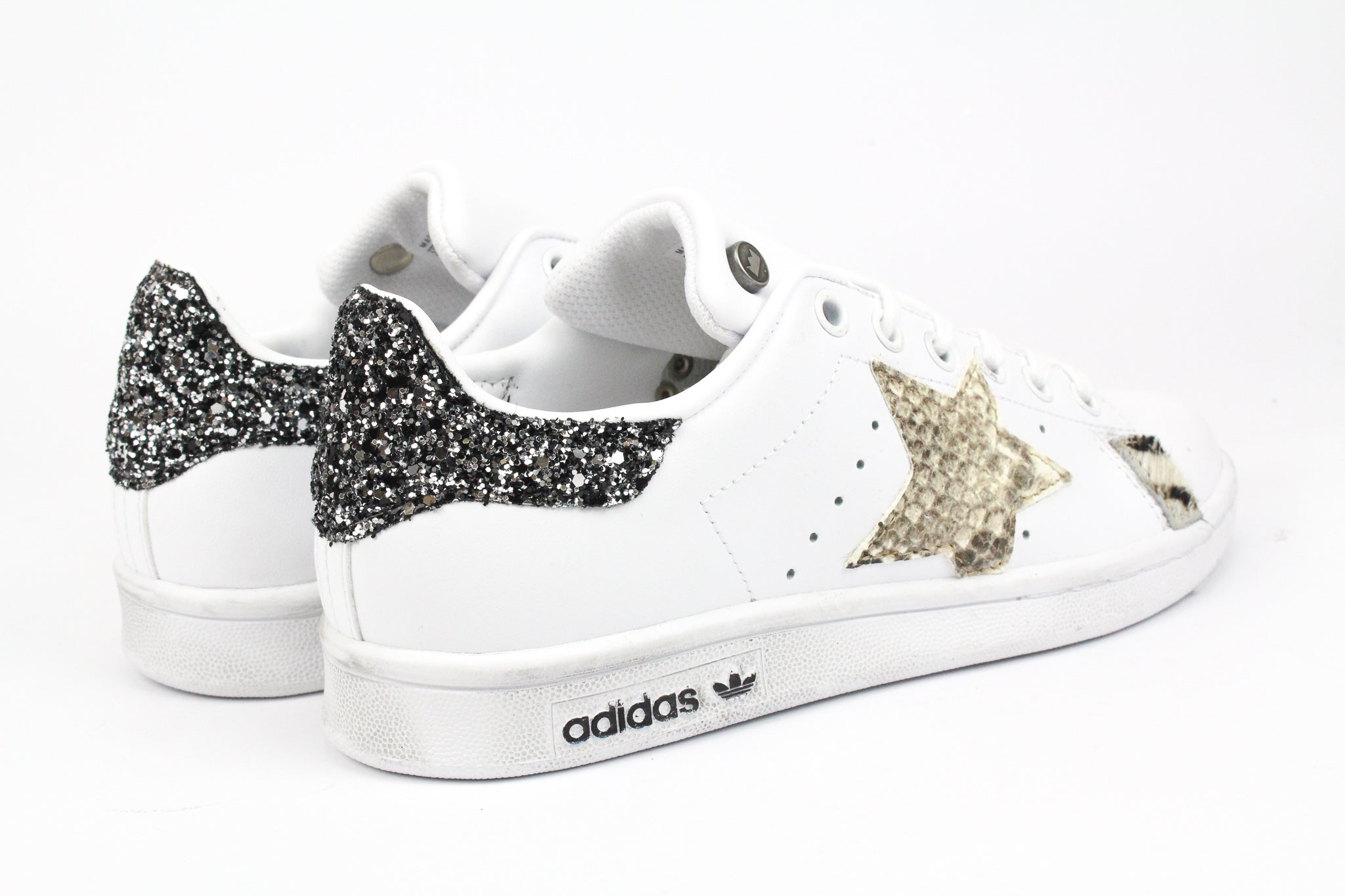 Adidas Stan Smith Star Python Glitter &amp; Internal Studs