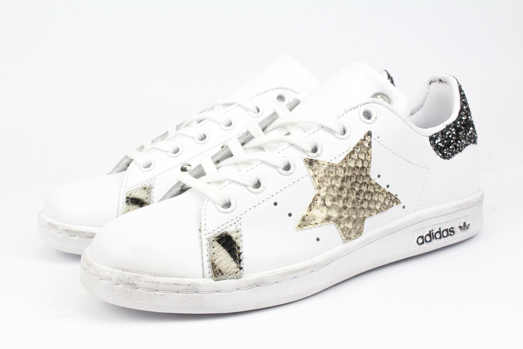 Adidas Stan Smith Stella Pitone Glitter & Borchie interne